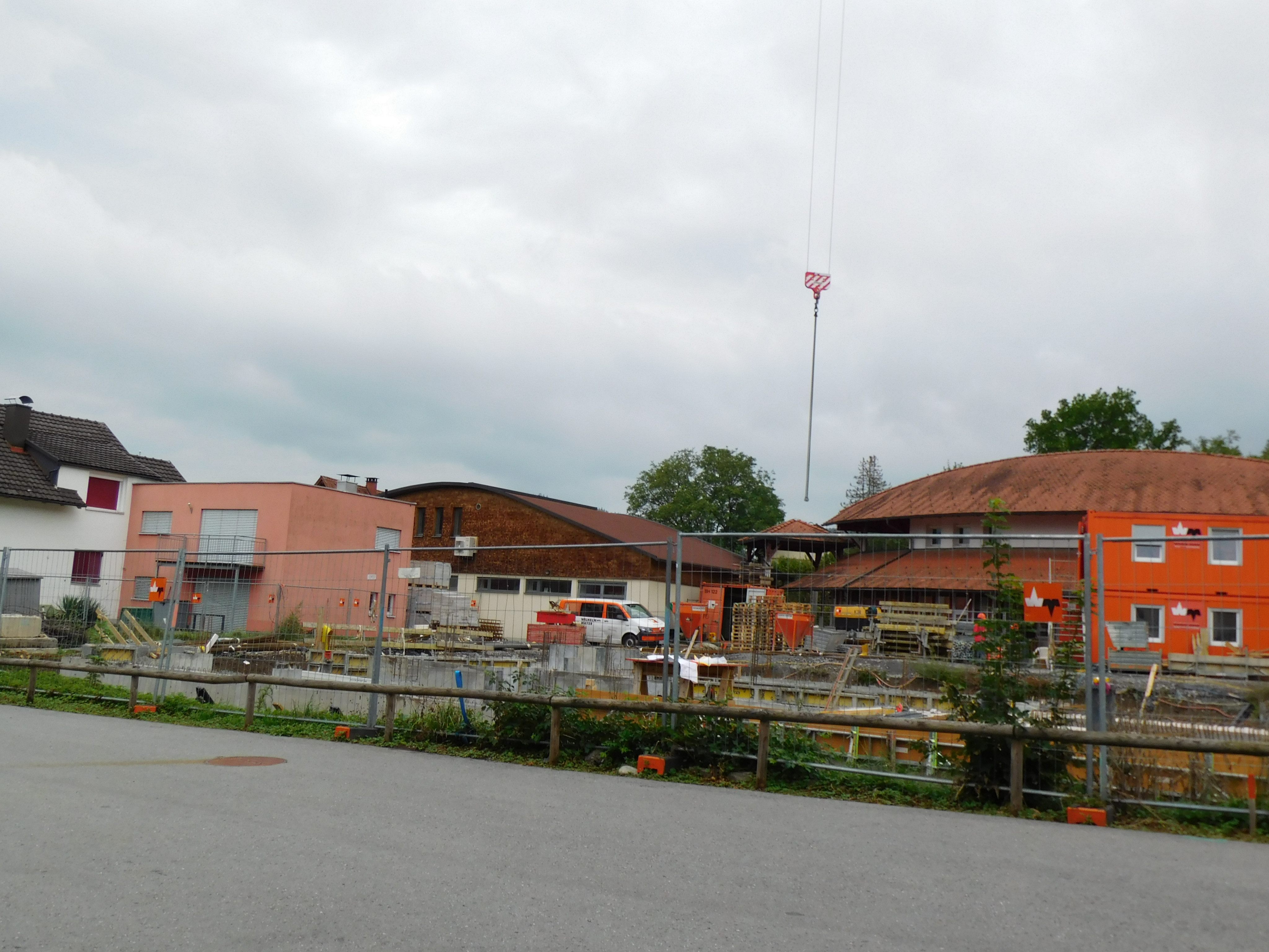 Die Bauarbeiten beim Mehrgenerationenhaus in Weiler liegen derzeit im Plan Die Bauarbeiten beim Mehrgenerationenhaus in Weiler liegen derzeit im Plan