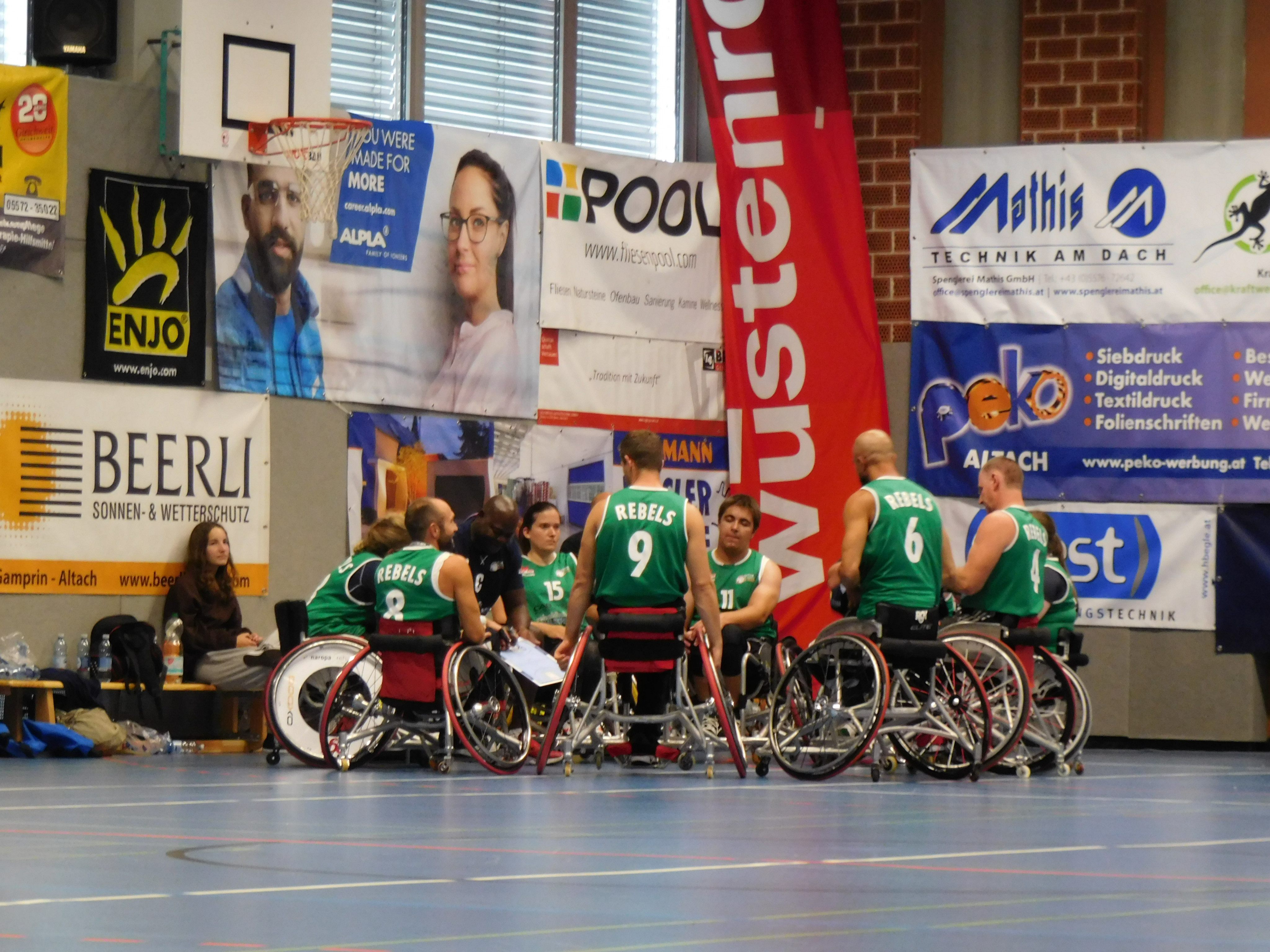 Die Rolling Rebels aus St. Gallen sicherten sich in Altach den diesjährigen Siegerpokal