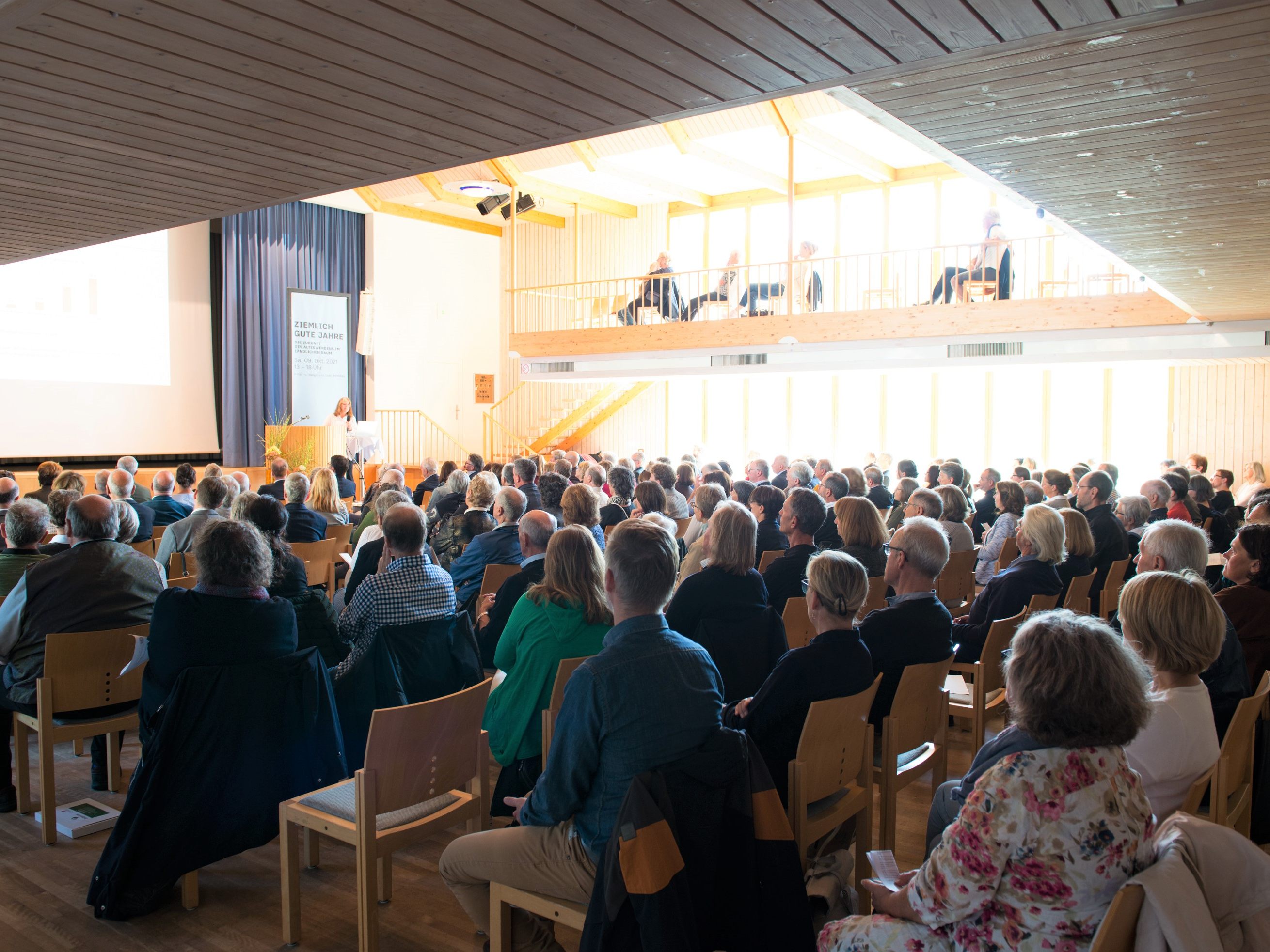 In Hittisau wird im Rahmen der Land|Gespräche wieder über wichtige gesellschaftliche Themen diskutiert.