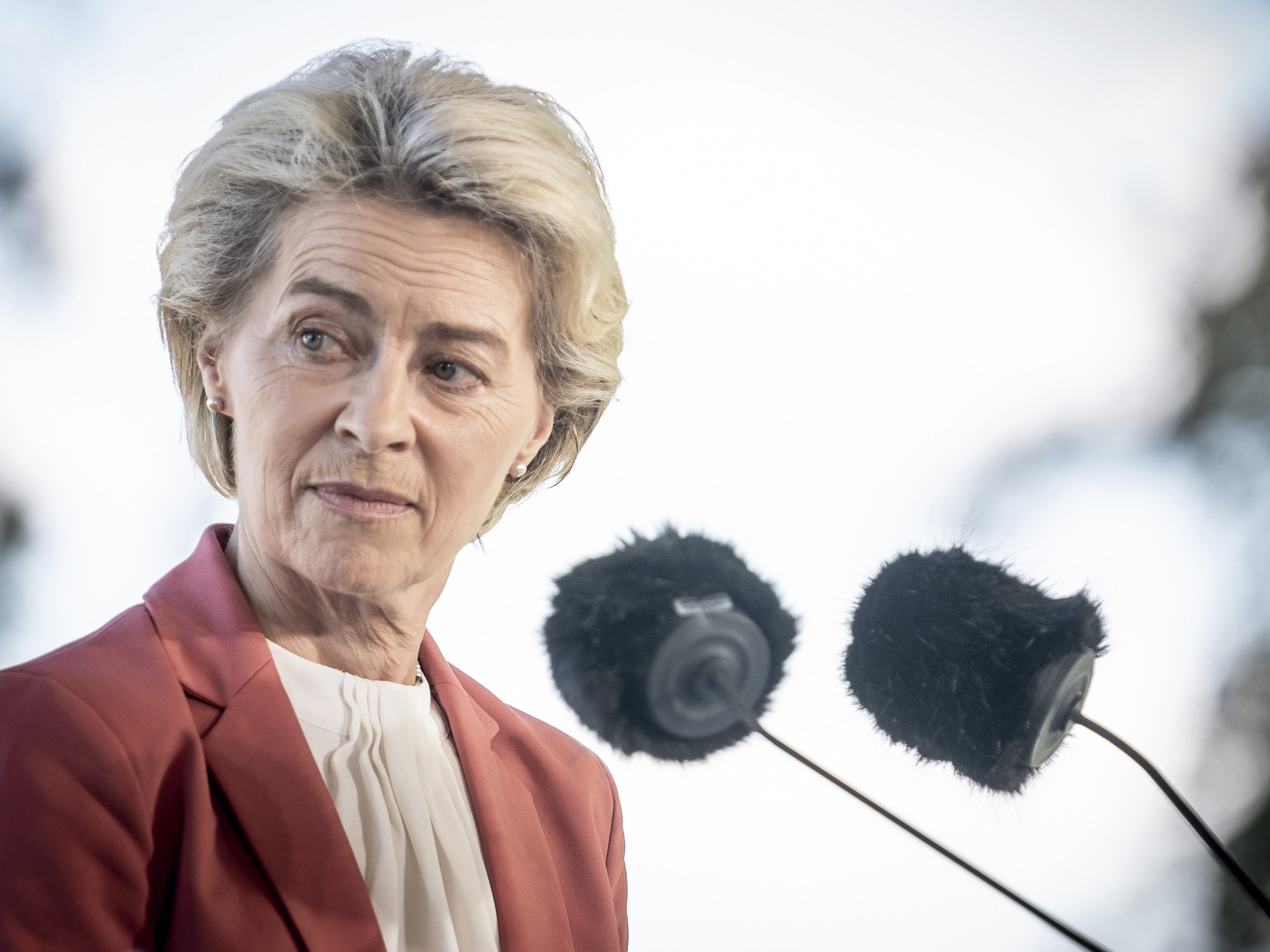 EU-Kommissionspräsidentin von der Leyen ist für einen Preisdeckel auf russischem Pipeline-Gas nach Europa.