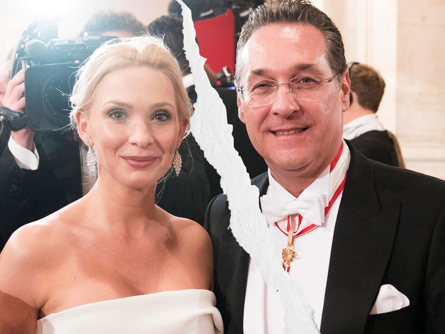 Alles aus bei Philippa und Heinz-Christian Strache. Alles aus bei Philippa und Heinz-Christian Strache.