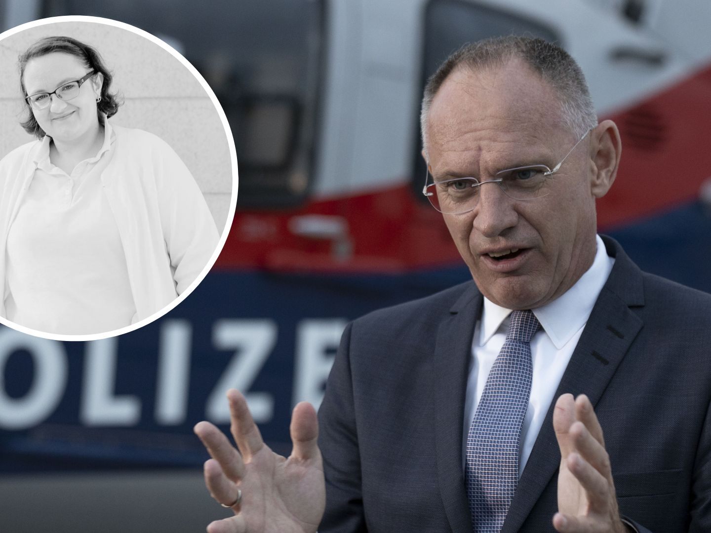 Innenminister Karner äußerte sich zur Causa Kellermayr. Innenminister Karner äußerte sich zur Causa Kellermayr.