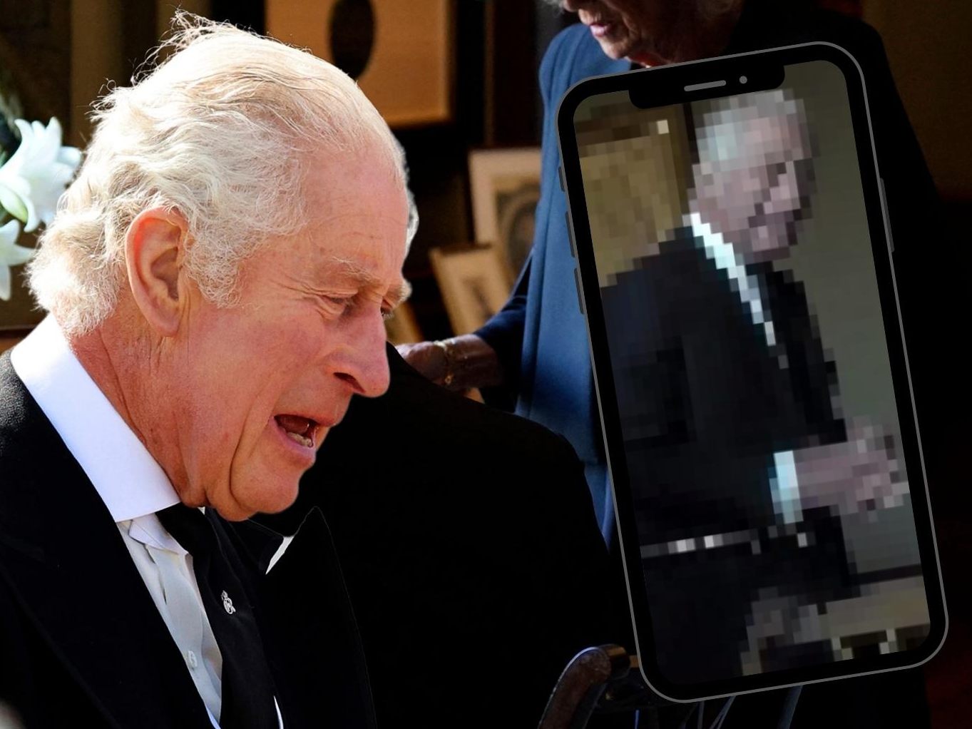 King Charles III. am fluchen King Charles III. am fluchen