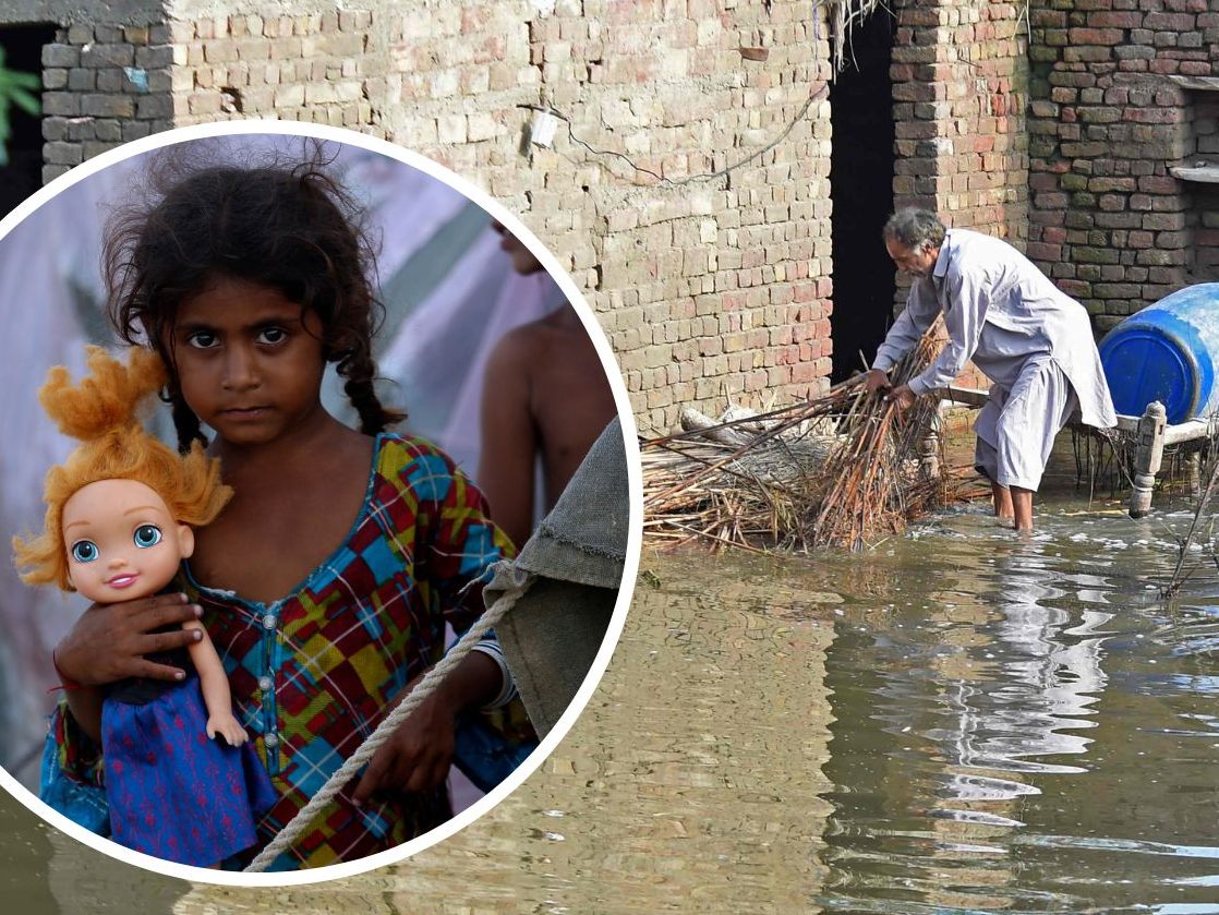 16 Millionen Kinder sind von der Flut betroffen.