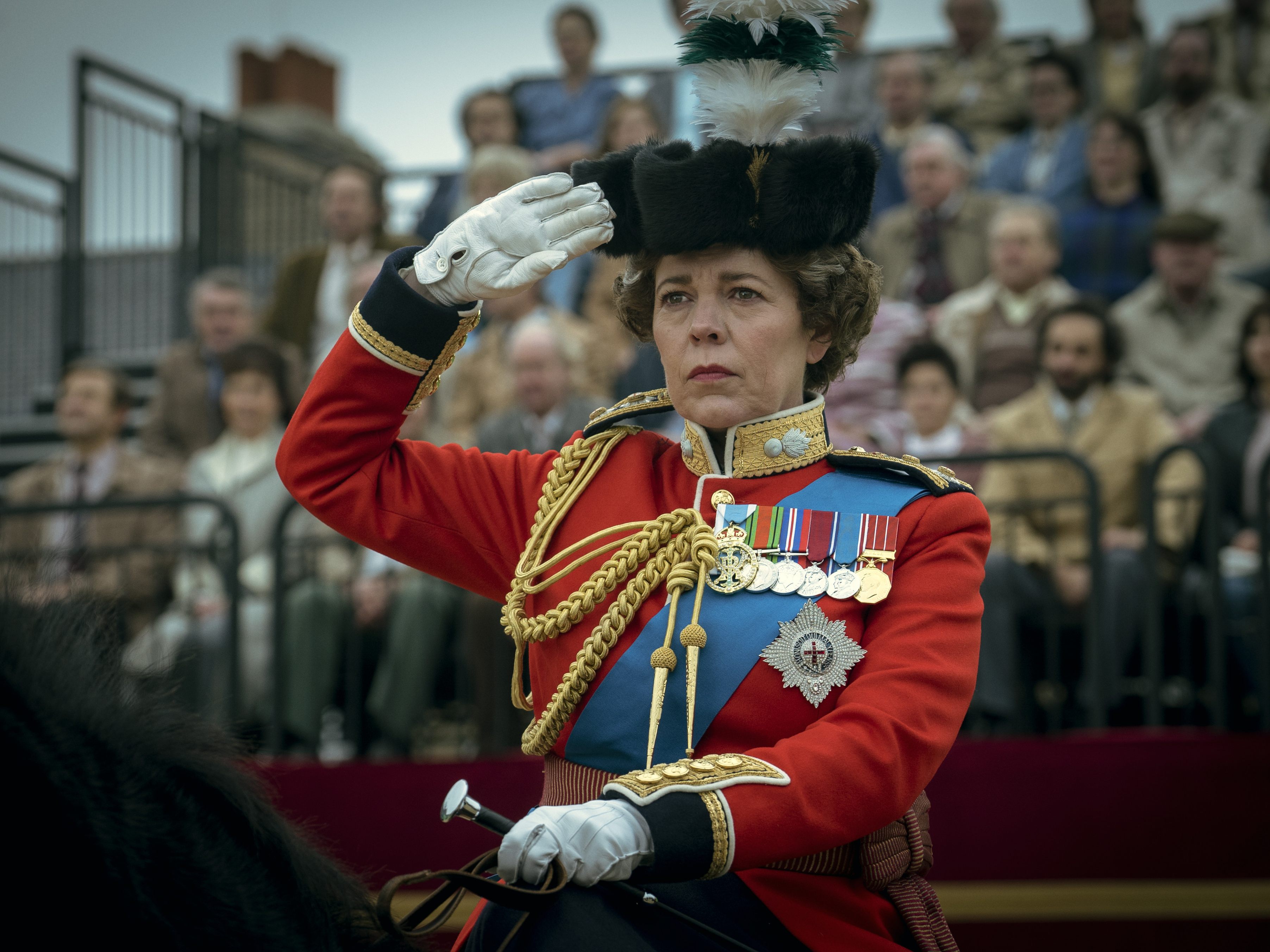 Nach dem Tod der Queen, werden die Drearbeiten für die Netflix-Serie "The Crown" pausiert.