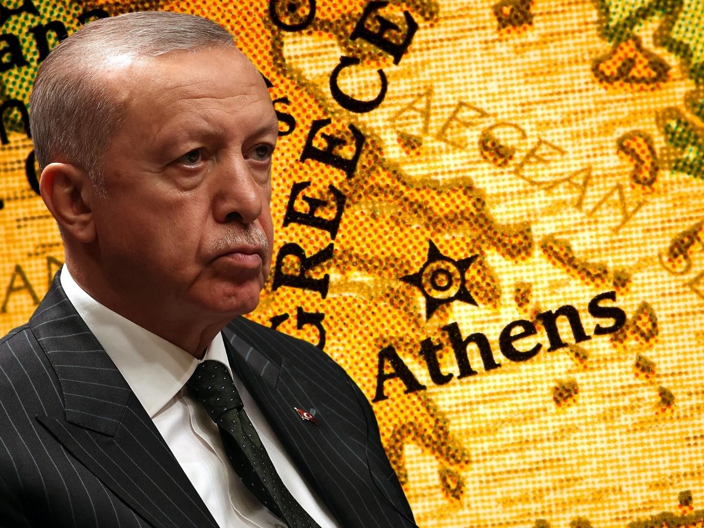 Erdogan droht Griechenland.