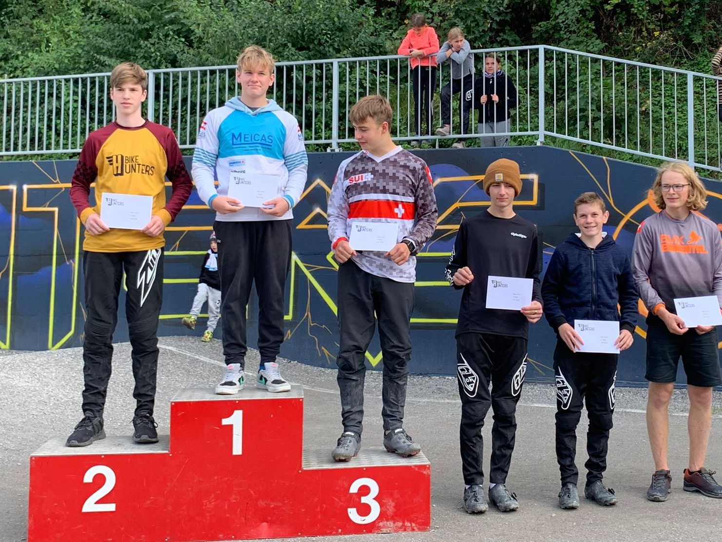 Raphael Nachbaur siegte in der Klasse Boys 14/15