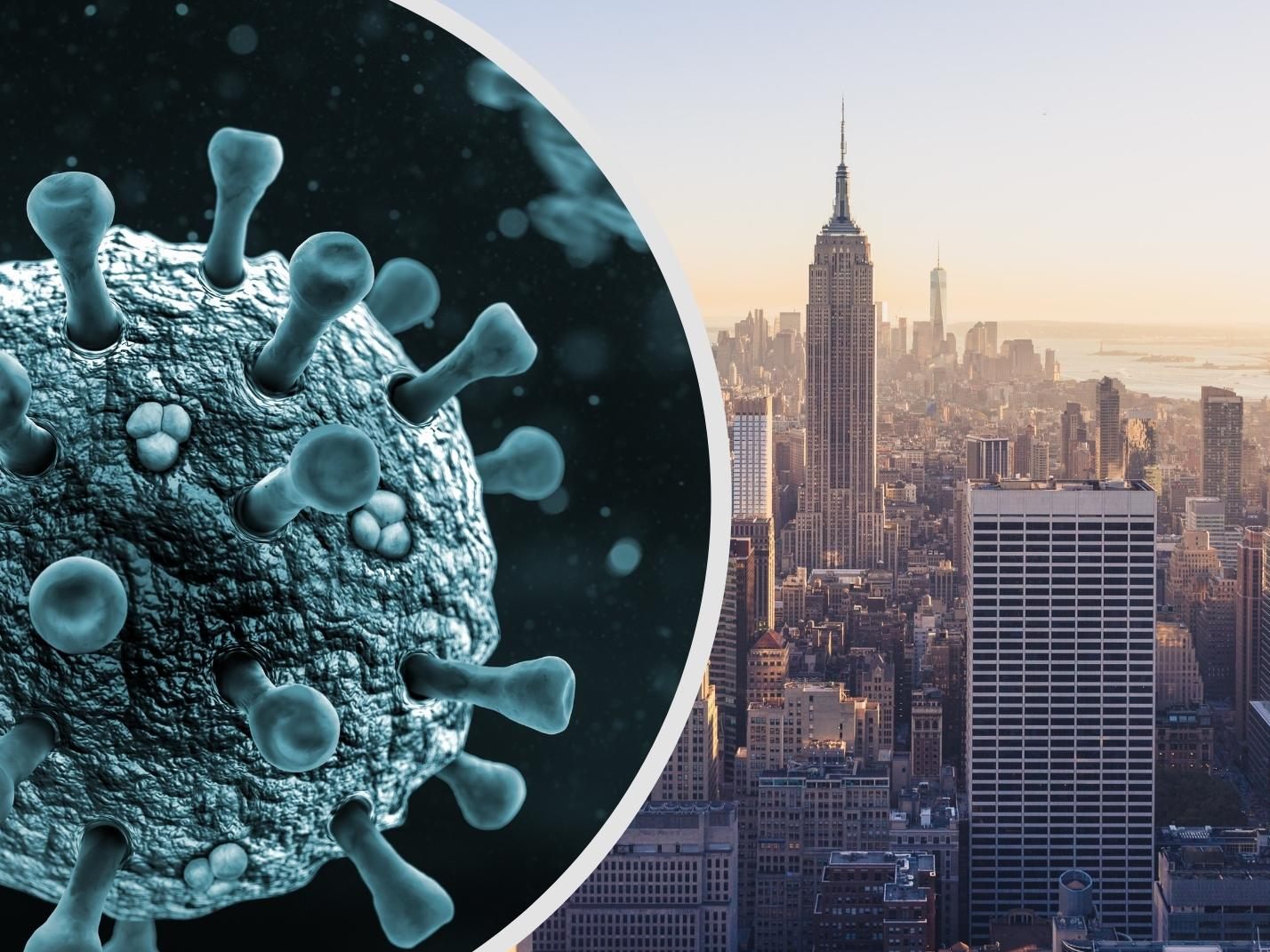 In New York schreckt ein vermeintlich ausgerottetes Virus die Menschen auf. In New York schreckt ein vermeintlich ausgerottetes Virus die Menschen auf.