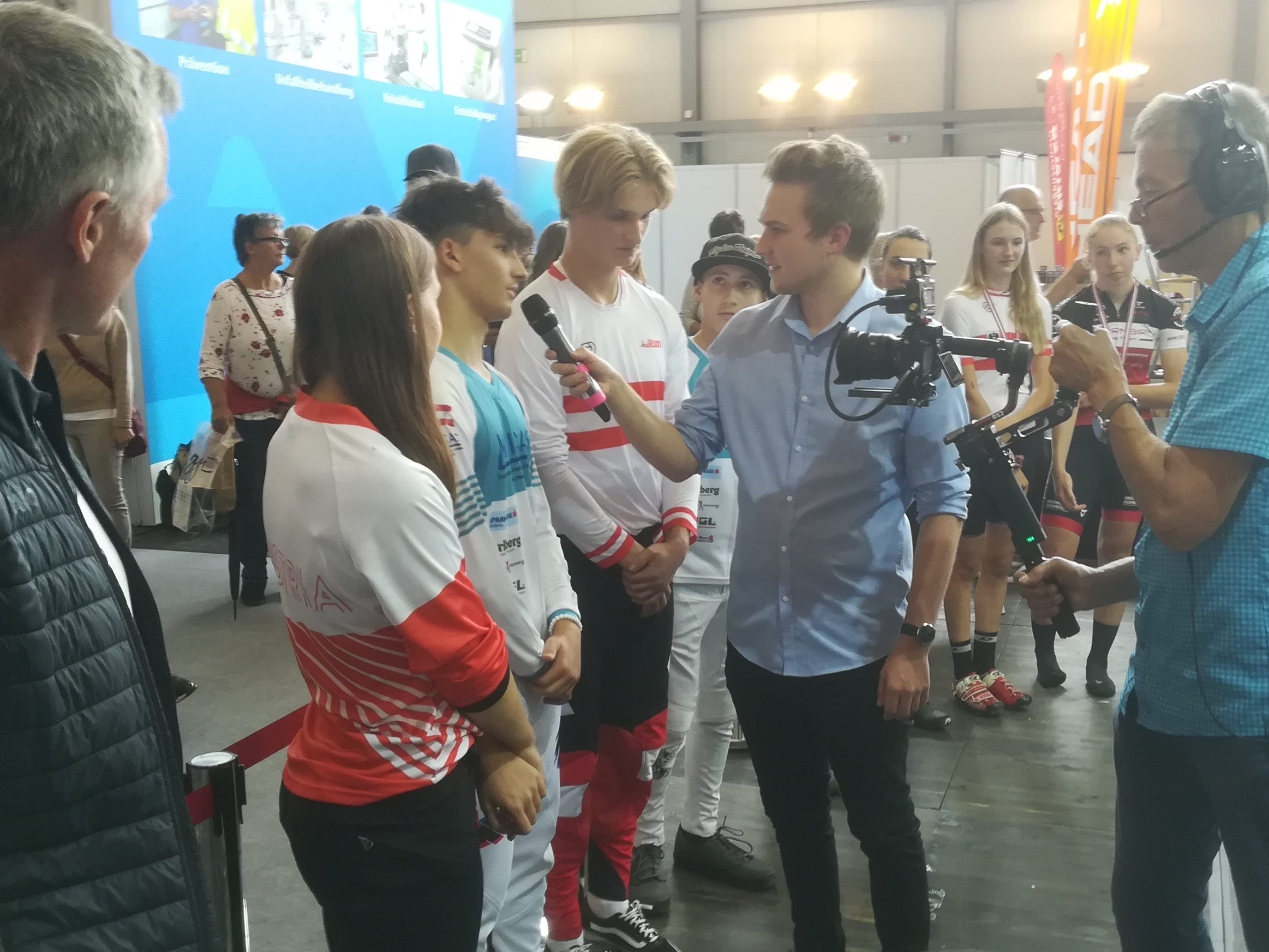 Messeauftritt der BMXler