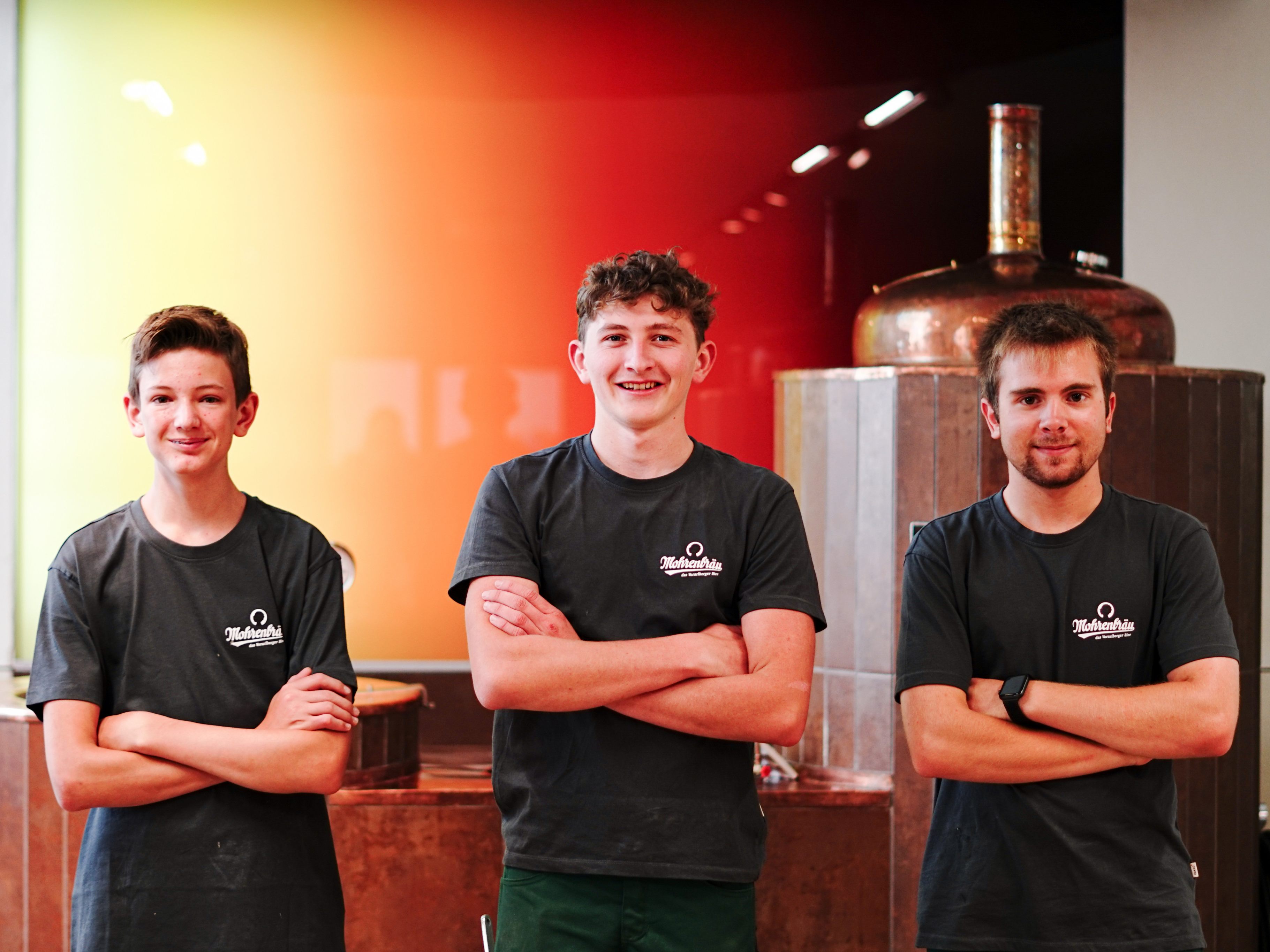 Am 1. September starteten drei angehende Brau- und Getränketechniker ihre Ausbildung bei der Mohrenbrauerei in Dornbirn. Am 1. September starteten drei angehende Brau- und Getränketechniker ihre Ausbildung bei der Mohrenbrauerei in Dornbirn.