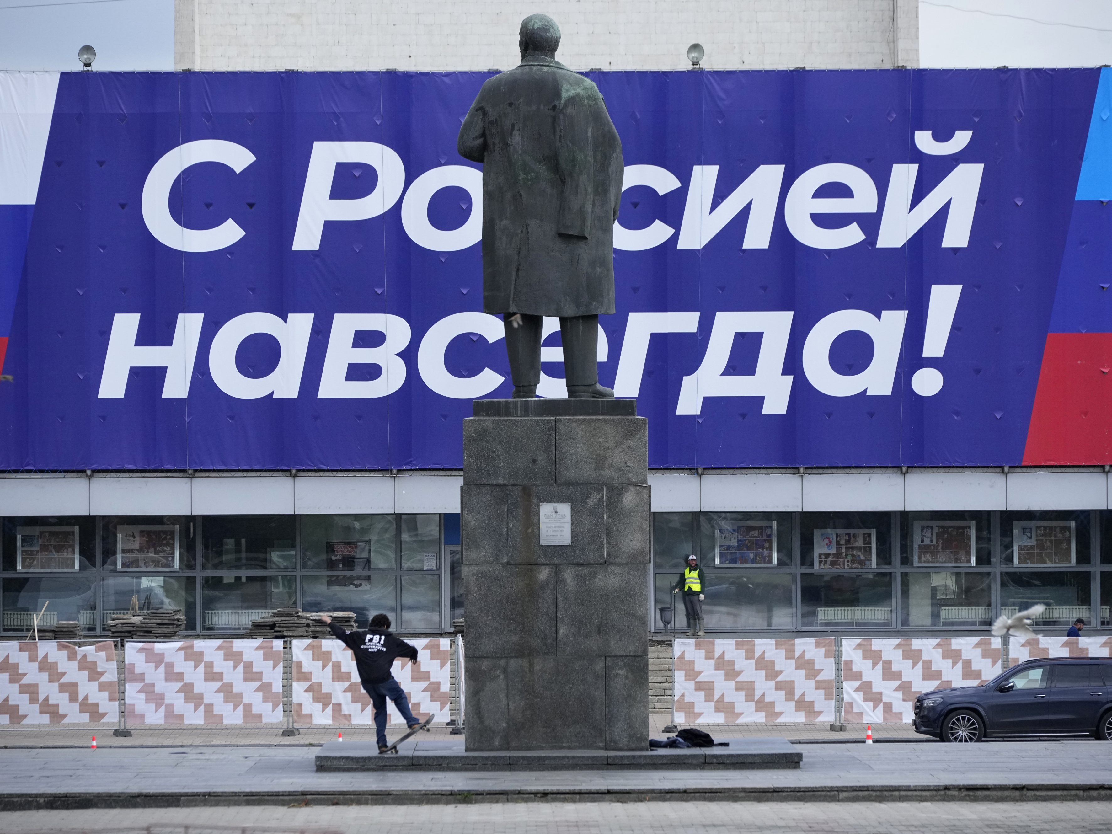 Russland will nach den Scheinreferenden die vier ukrainischen Gebiete Luhansk, Donezk, Cherson und Saporischschja annektieren.