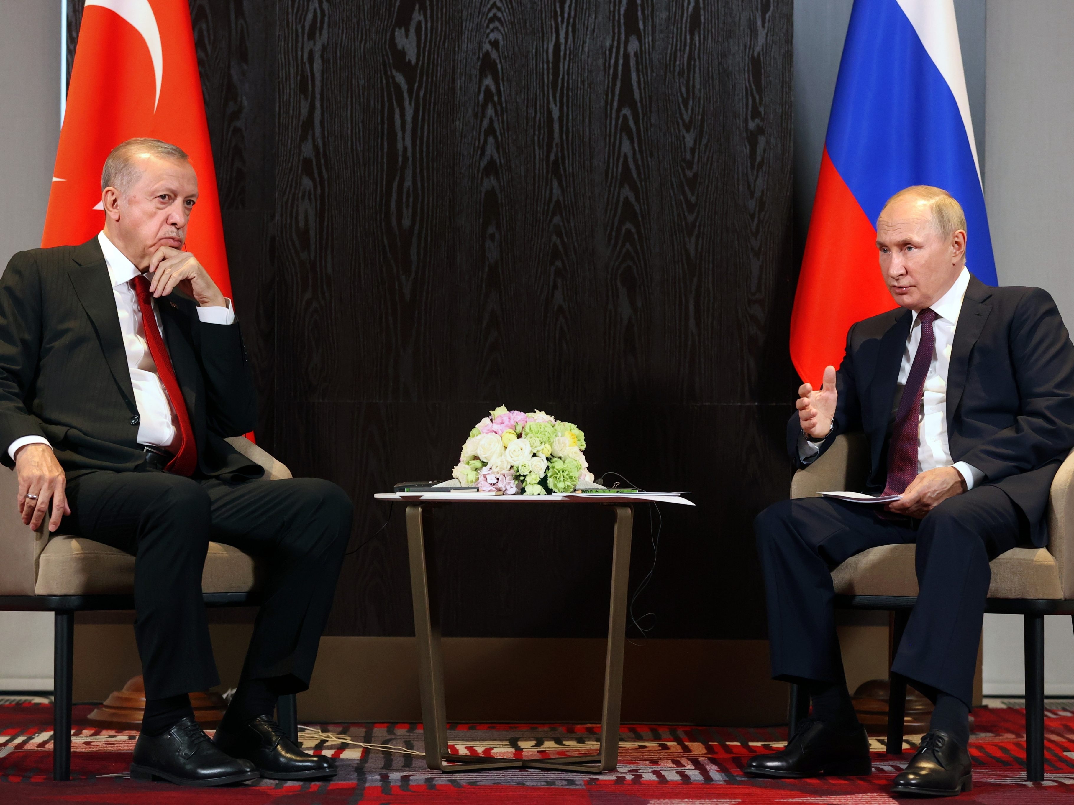 Erdogan will bei einem Treffen mit Putin über die Scheinreferenden in der Ukraine sprechen.