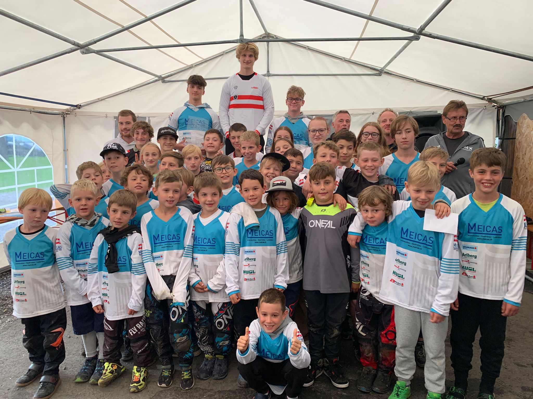 Sparkassenteam Bludenz bei der Preisverteilung Sparkassenteam Bludenz bei der Preisverteilung