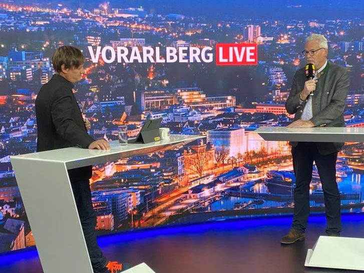Bürgermeister Lucian bei "Vorarlberg LIVE"