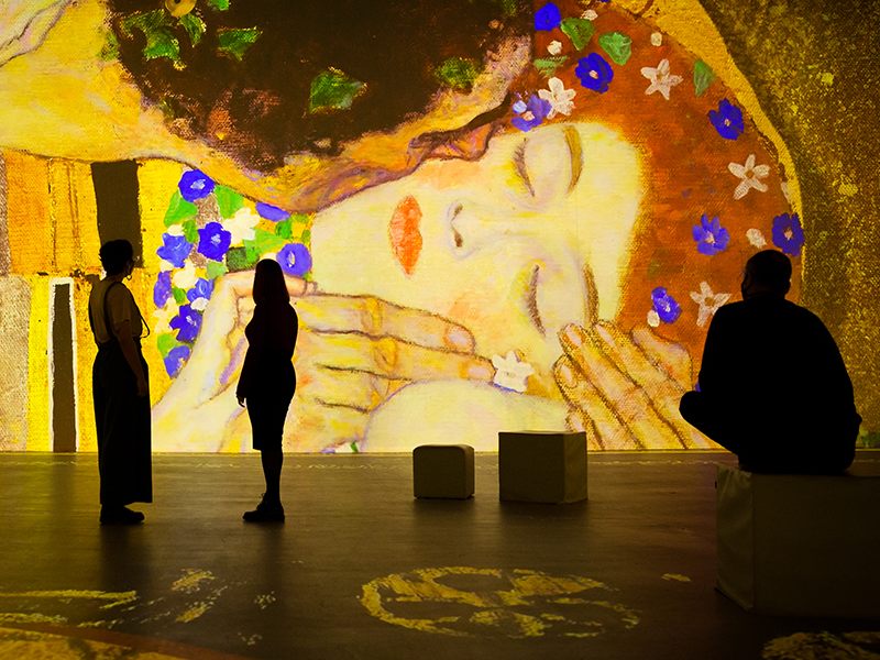 VIENNA.at verlost Tickets für „KLIMT - The Immersive Experience".