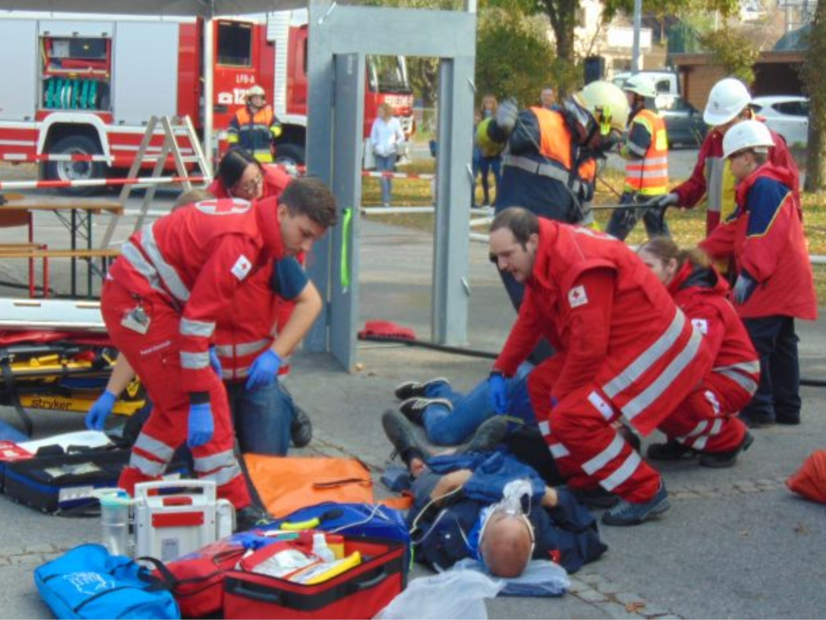 Im Götzner Ortsteil St. Arbogast trainieren die verschiedensten Blaulichtorganisationen am kommenden Samstag den Ernstfall Im Götzner Ortsteil St. Arbogast trainieren die verschiedensten Blaulichtorganisationen am kommenden Samstag den Ernstfall