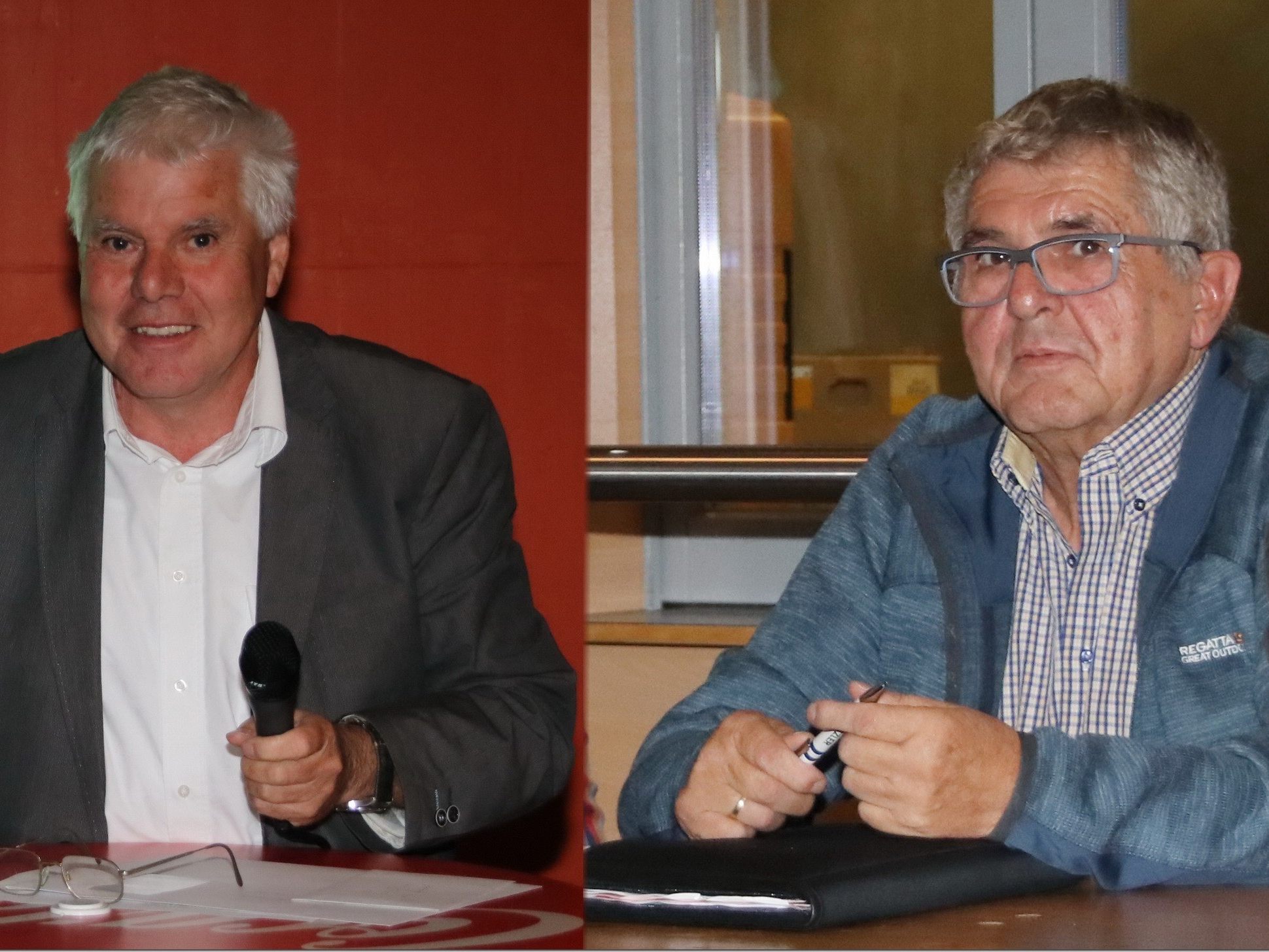 Arno Huber und Martin Bitschnau wurden als SK Brederis Obmänner bestätigt.