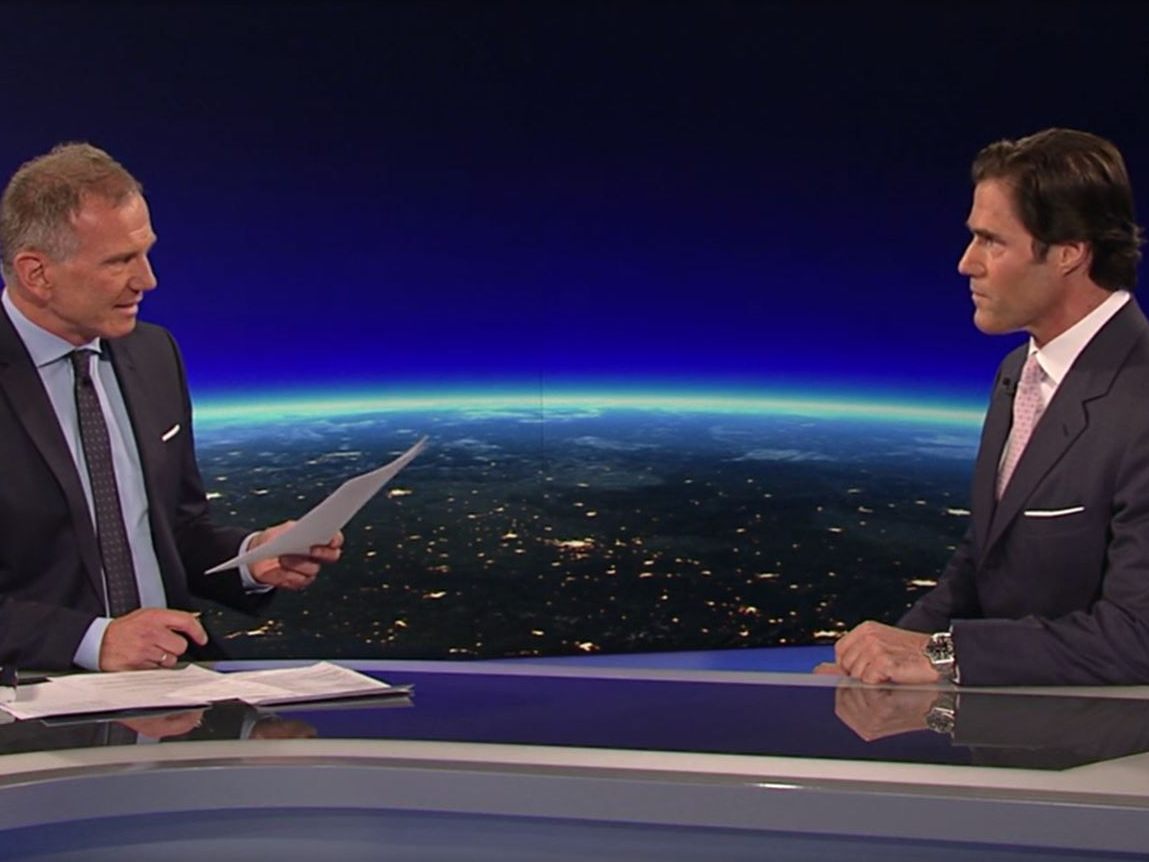 Tassilo Wallentin zu Gast bei Armin Wolf.
