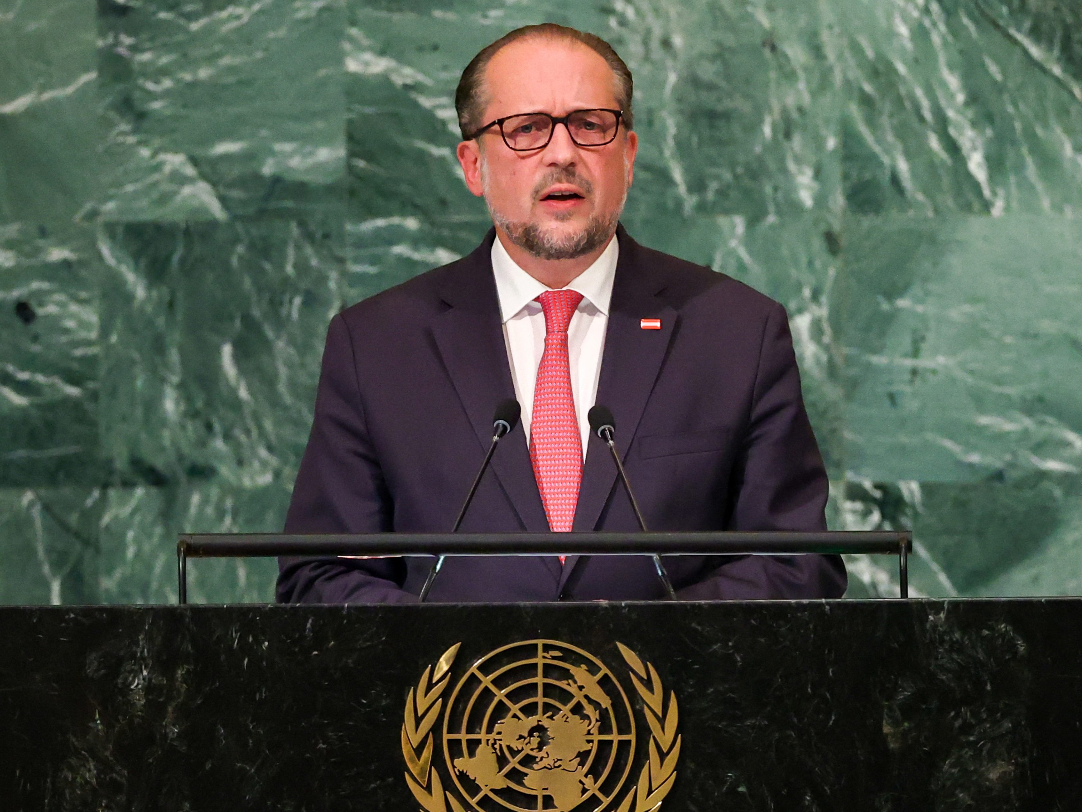 Außenminister Schallenberg und die Regierung wurden zu Solidarität aufgefordert.