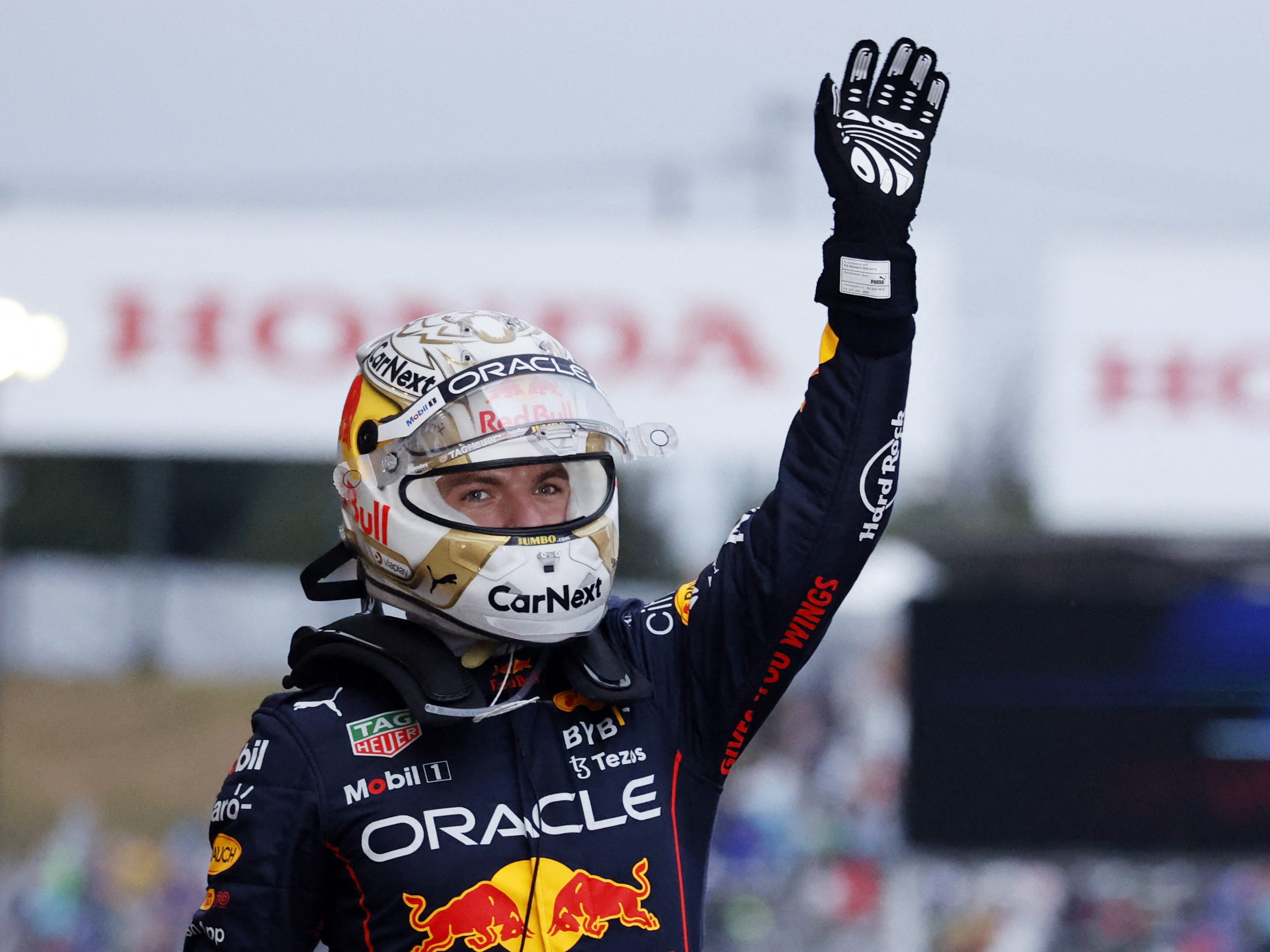 Noch kein vorzeitiger Weltmeister: Max Verstappen. Noch kein vorzeitiger Weltmeister: Max Verstappen.