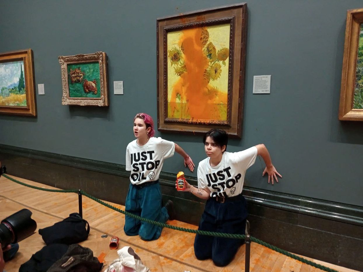 In Großbritannien wurde ein van-Gogh-Gemälde beworfen. Die FPÖ will besseren Schutz für Wiener Kunstschätze. In Großbritannien wurde ein van-Gogh-Gemälde beworfen. Die FPÖ will besseren Schutz für Wiener Kunstschätze.