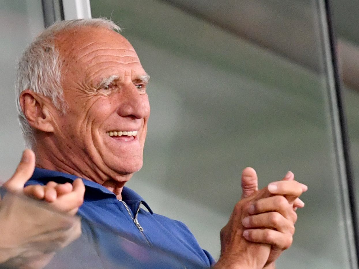 Laut dem deutschen TV-Sender RTL/ntv soll Red Bull-Gründer Dietrich Mateschitz schwer erkrankt sein. Laut dem deutschen TV-Sender RTL/ntv soll Red Bull-Gründer Dietrich Mateschitz schwer erkrankt sein.
