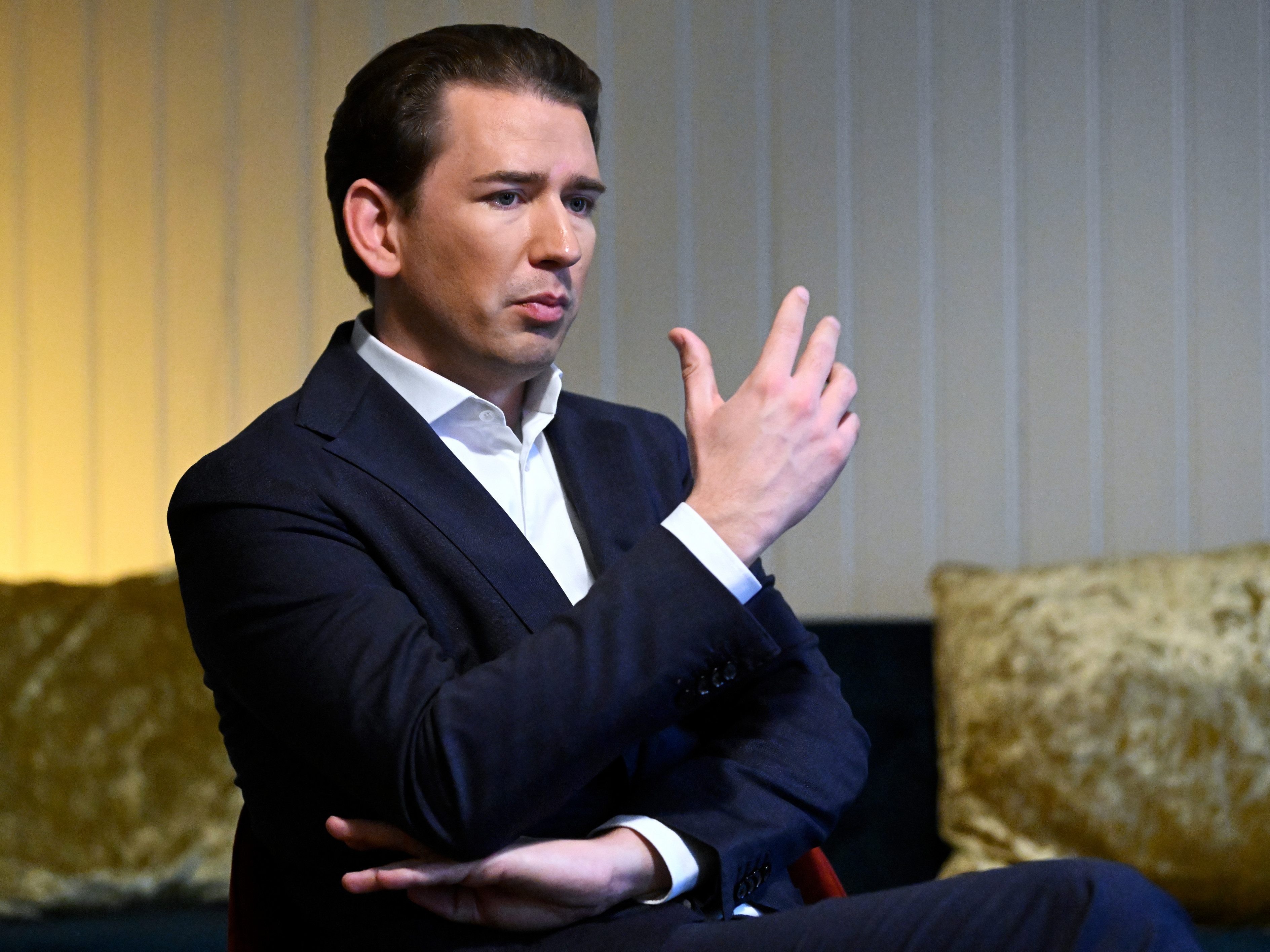 Der russische Präsident Wladimir Putin habe für Kurz schon "viele rote Linien" überschritten. Der russische Präsident Wladimir Putin habe für Kurz schon "viele rote Linien" überschritten.