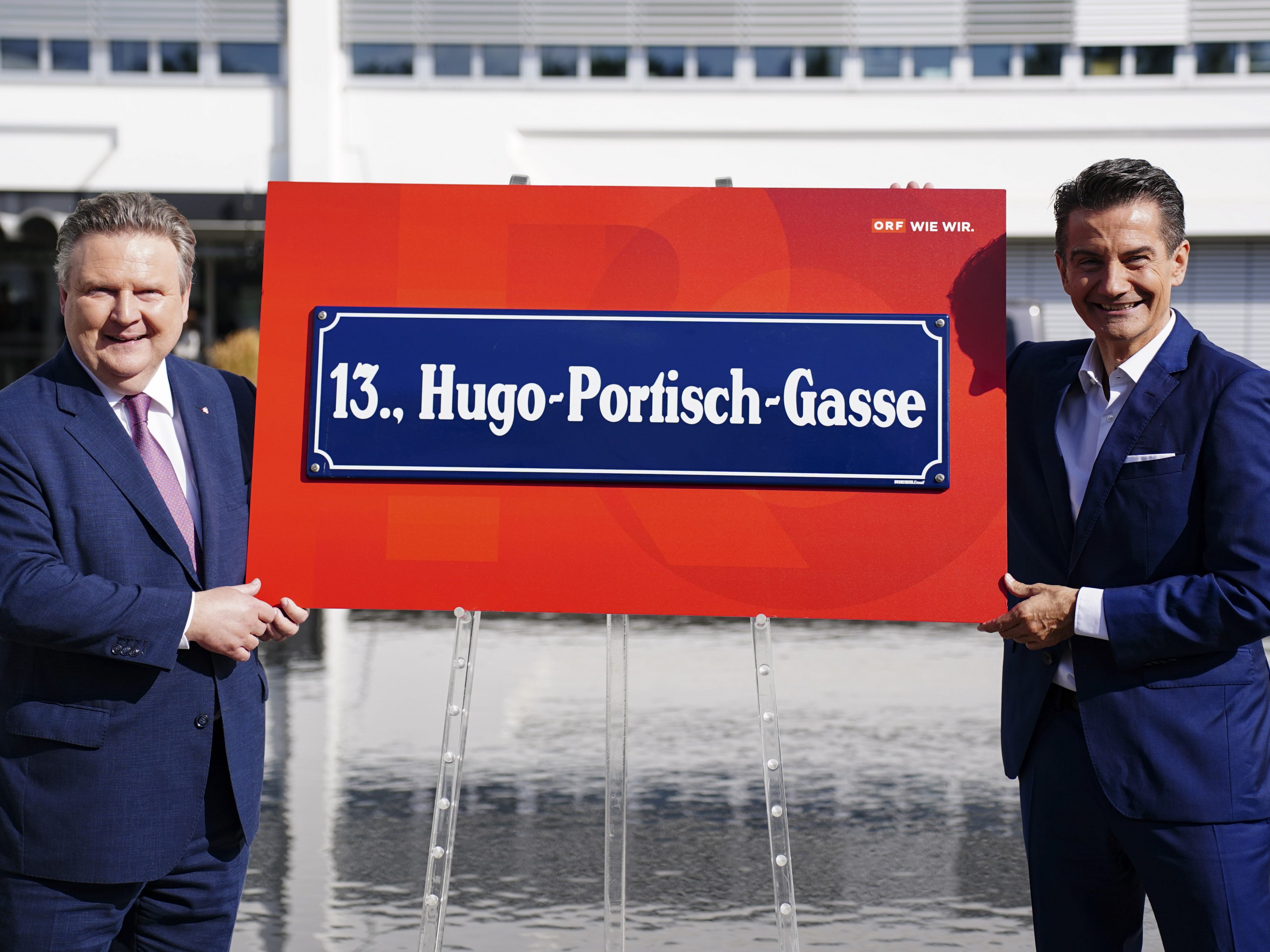 Wien-Hietzing darf sich über eine Hugo-Portisch-Gasse freuen. Wien-Hietzing darf sich über eine Hugo-Portisch-Gasse freuen.