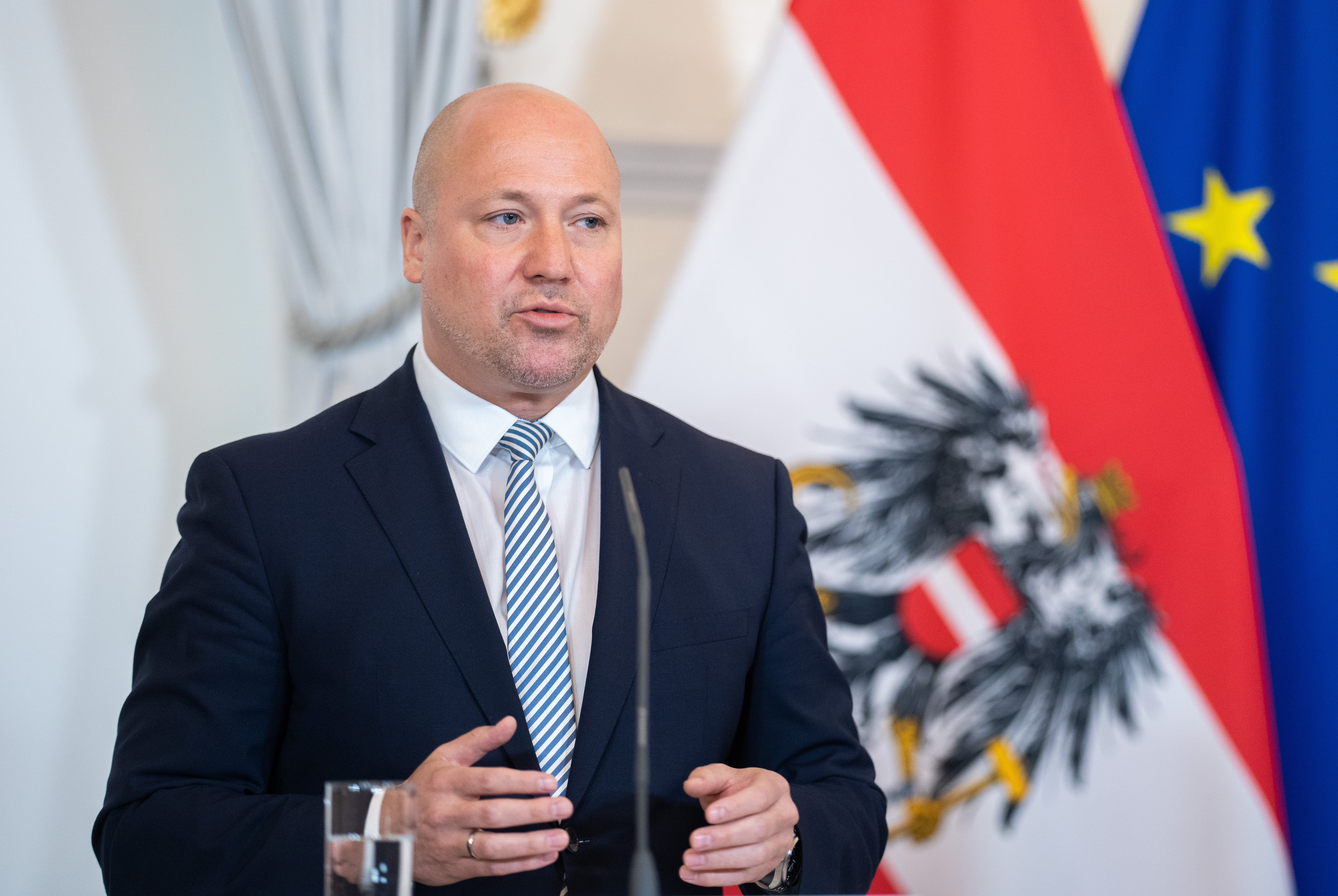 Statistik-Austria-Generaldirektor Tobias Thomas. Statistik-Austria-Generaldirektor Tobias Thomas.