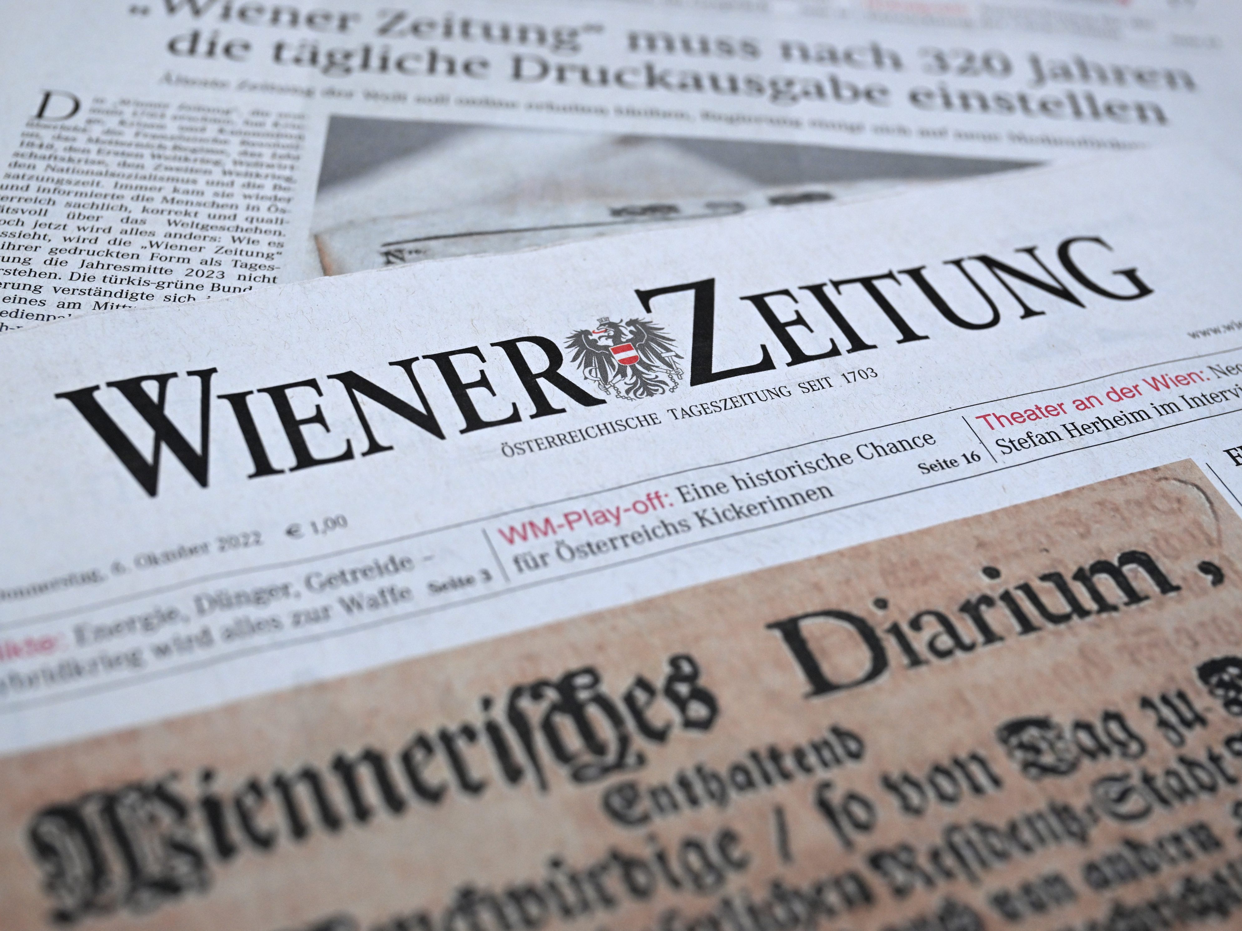 Der Gesetzesentwurf um die Zukunft der "Wiener Zeitung" kommt in Begutachtung.