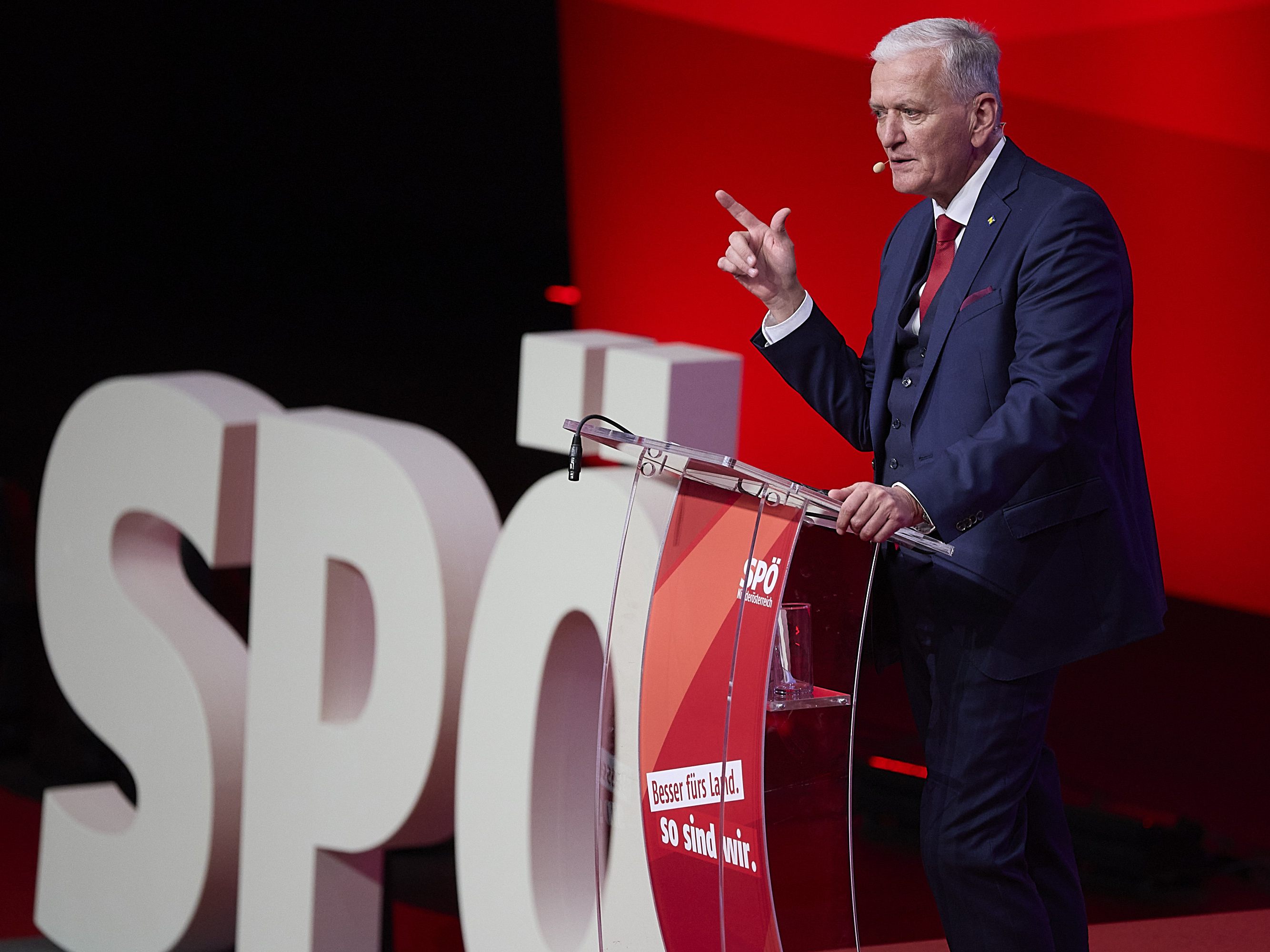 Parteitag der SPÖ Niederösterreich mit Blickrichtung Landtagswahl. Parteitag der SPÖ Niederösterreich mit Blickrichtung Landtagswahl.