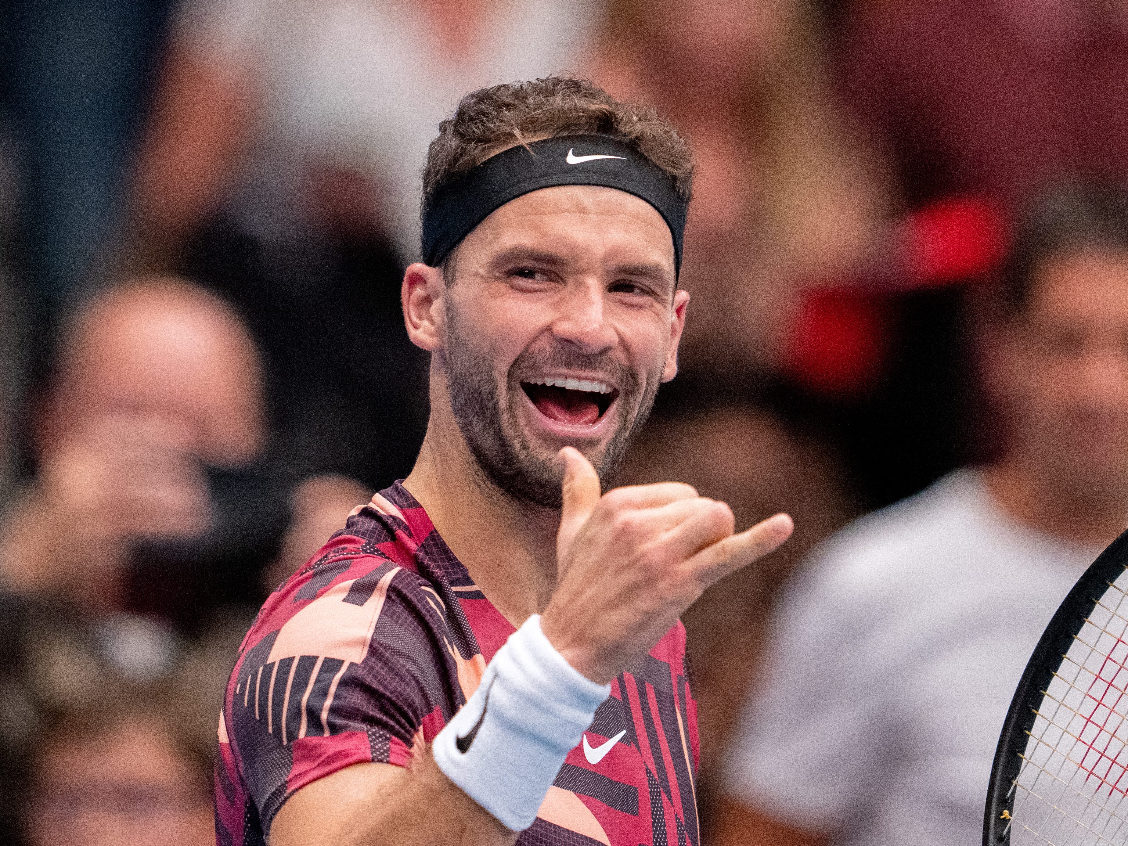 Dimitrow schafft es erstmals in Wien ins Halbfinale.
