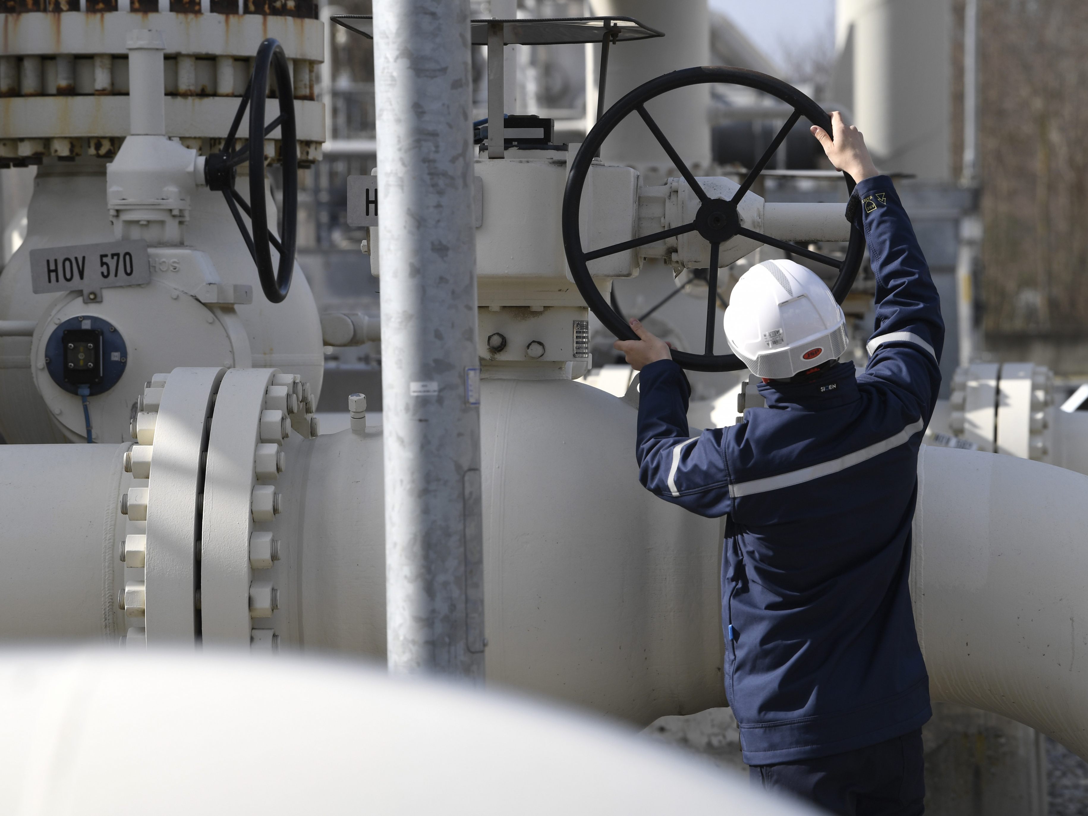 Der Gastransit nach Italien hängt von einer Sicherheitsleistungs-Einigung ab.