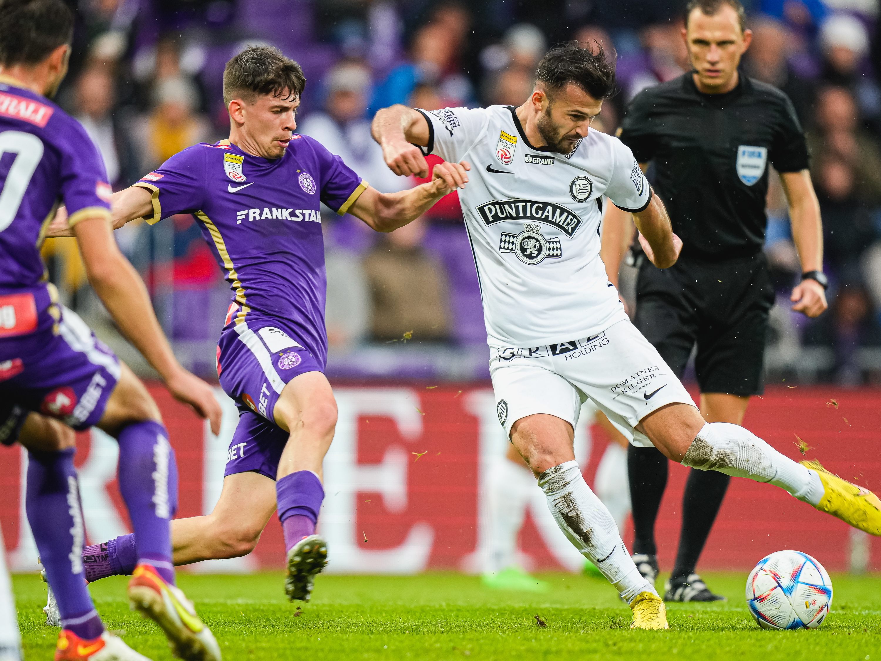 Sturm Graz gewann gegen die Wiener Austria.