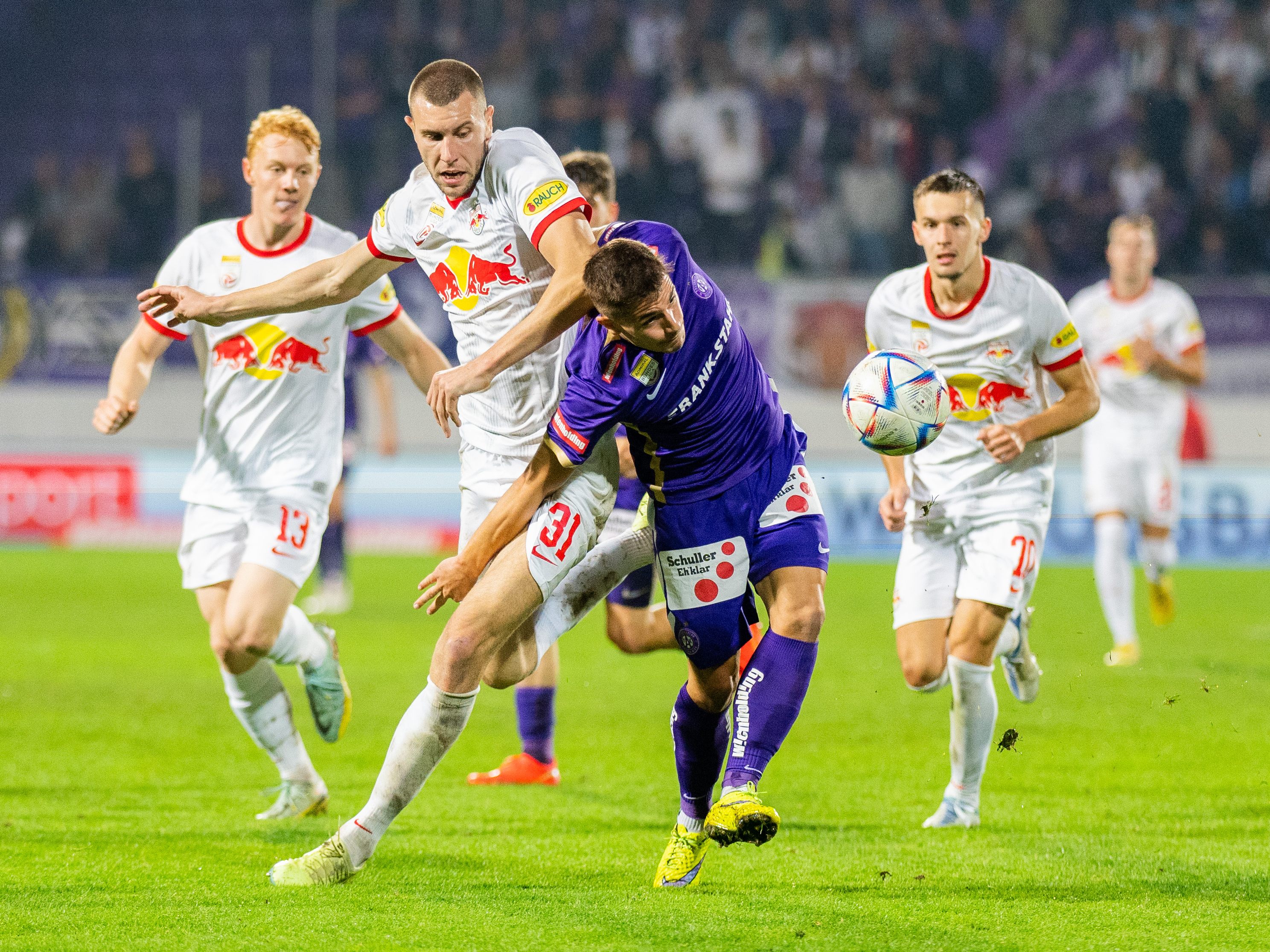 Salzburg gewann gegen die Austria Wien 3:1.