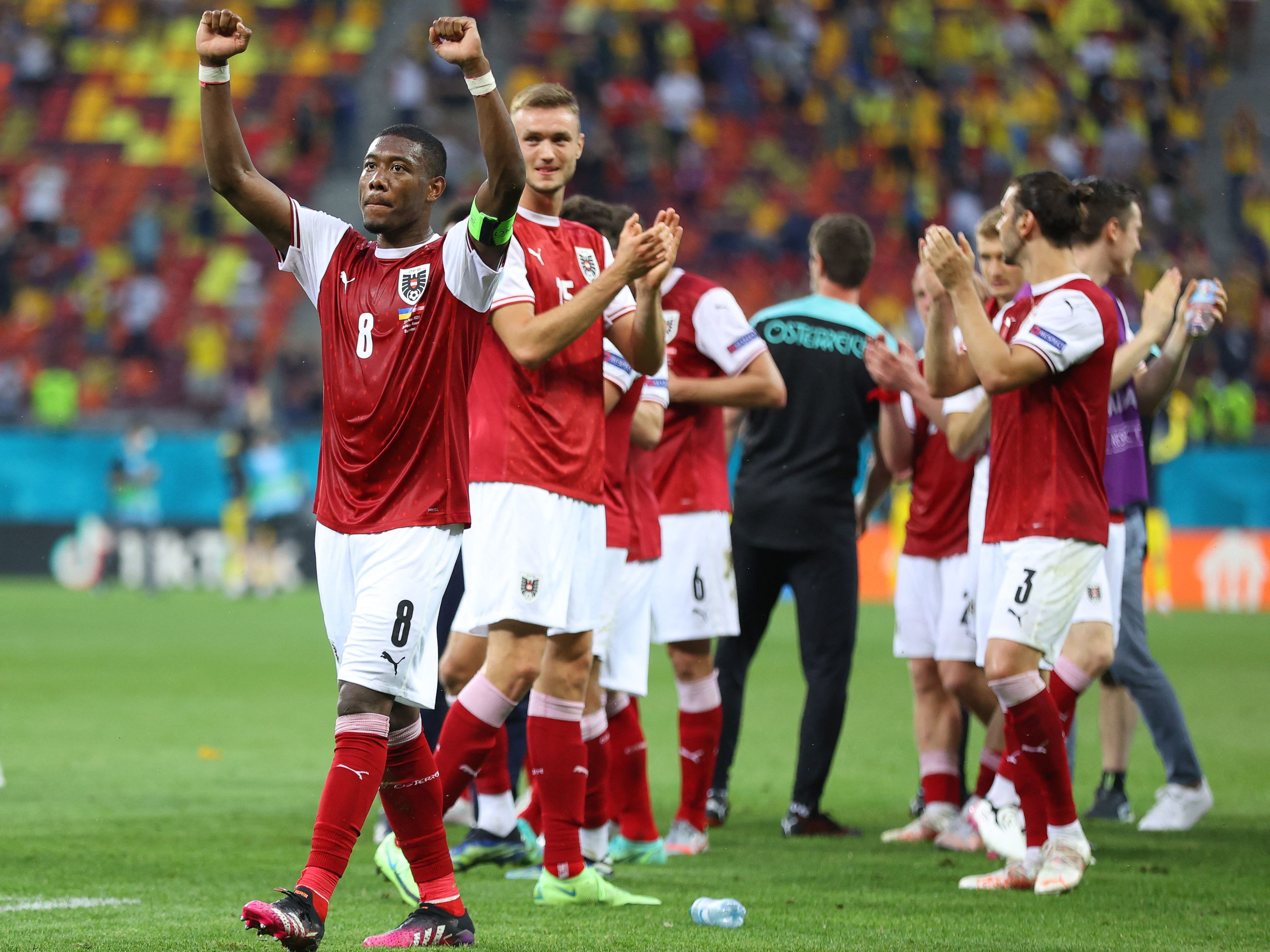 Österreichs Fußball-Nationalmannschaft trifft in der EM-Qualifikation auf Belgien und Schweden. Österreichs Fußball-Nationalmannschaft trifft in der EM-Qualifikation auf Belgien und Schweden.