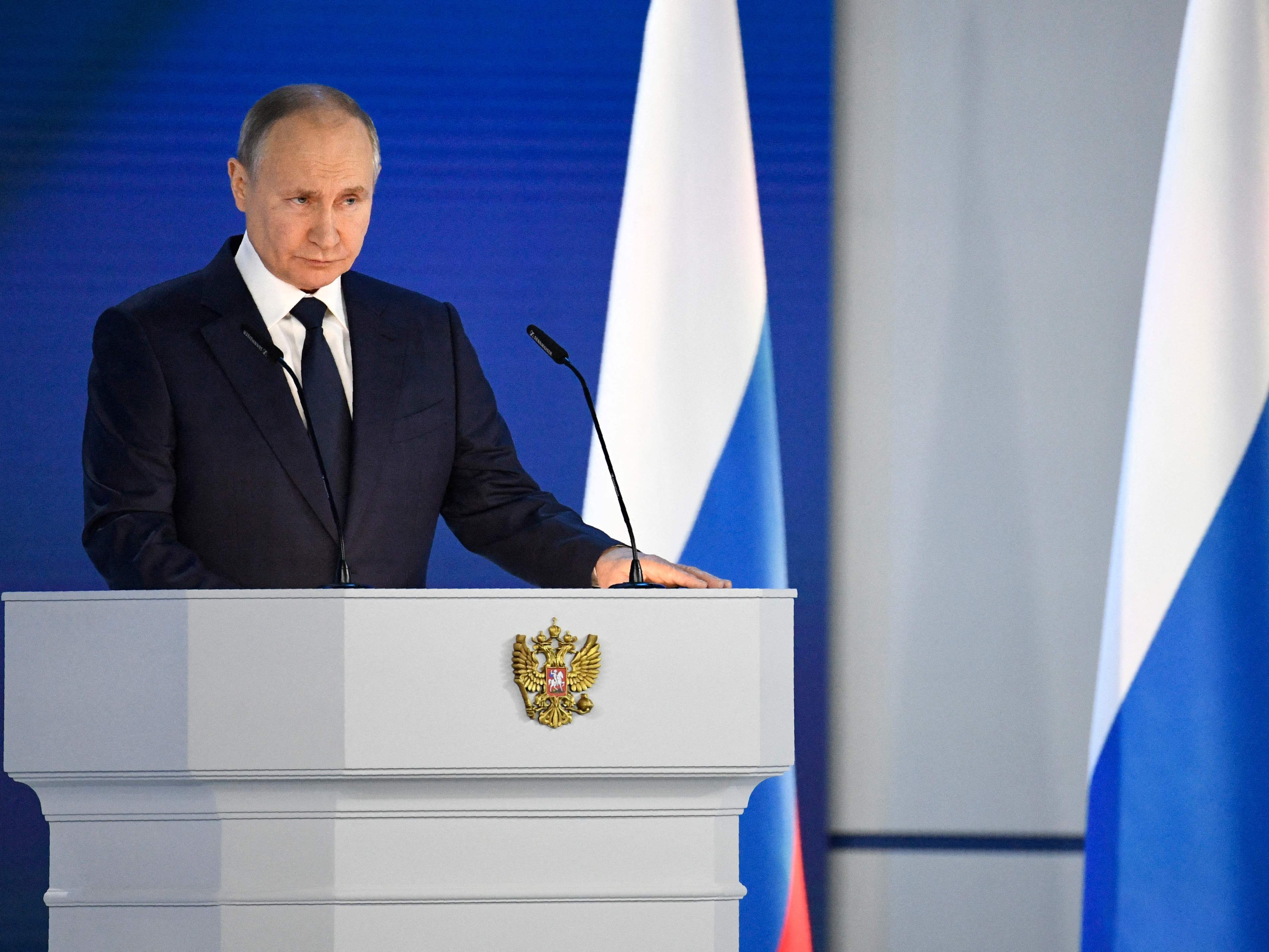 Russland nannte Raketenangriffe gegen ukrainische Städte Reaktion auf "Terroranschläge". Russland nannte Raketenangriffe gegen ukrainische Städte Reaktion auf "Terroranschläge".