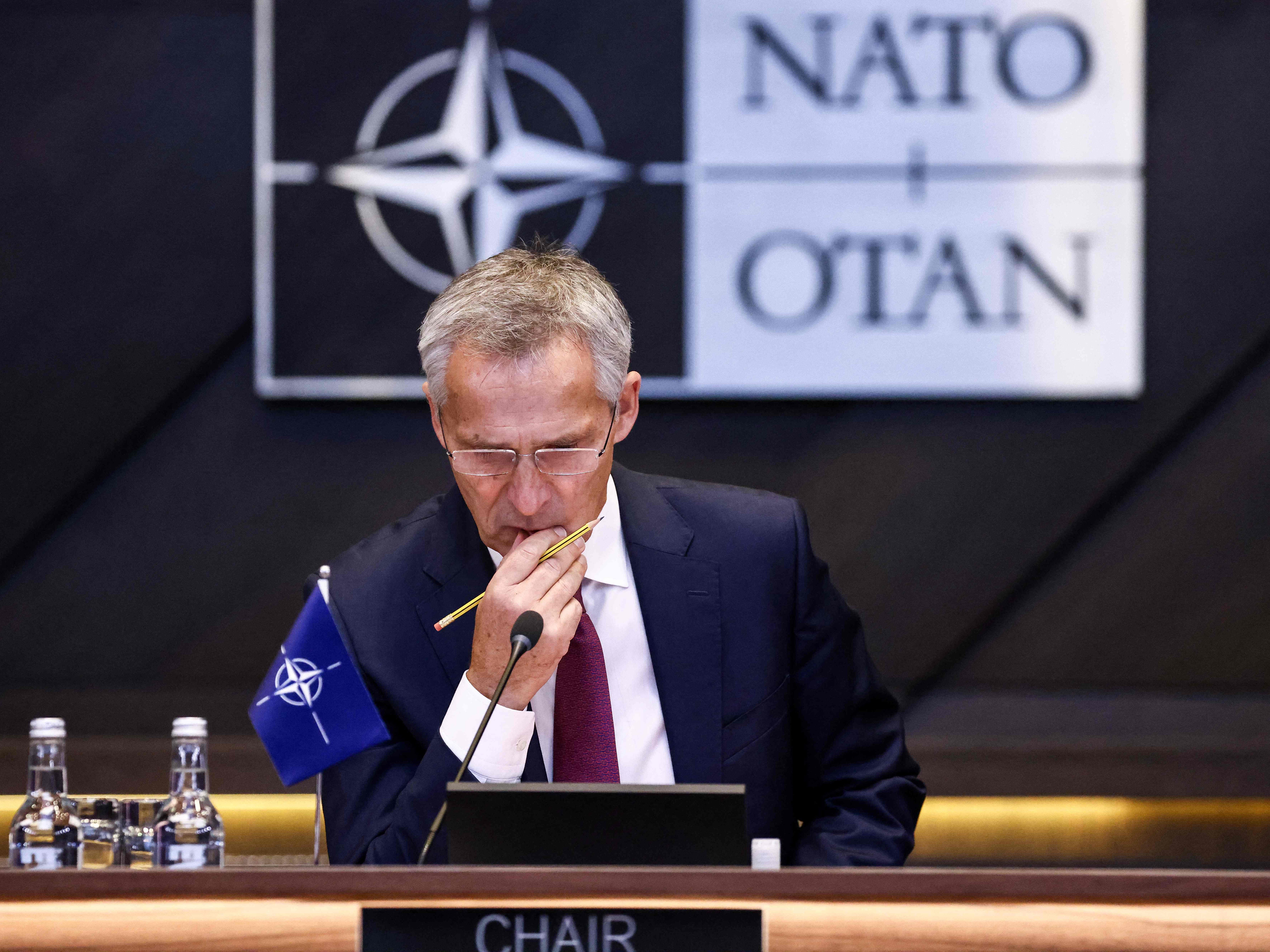 Die NATO bereitete sich bei einem Treffen am Donnerstag auf einen möglichen Einsatz von Atomwaffen durch Russland in der Ukraine vor.