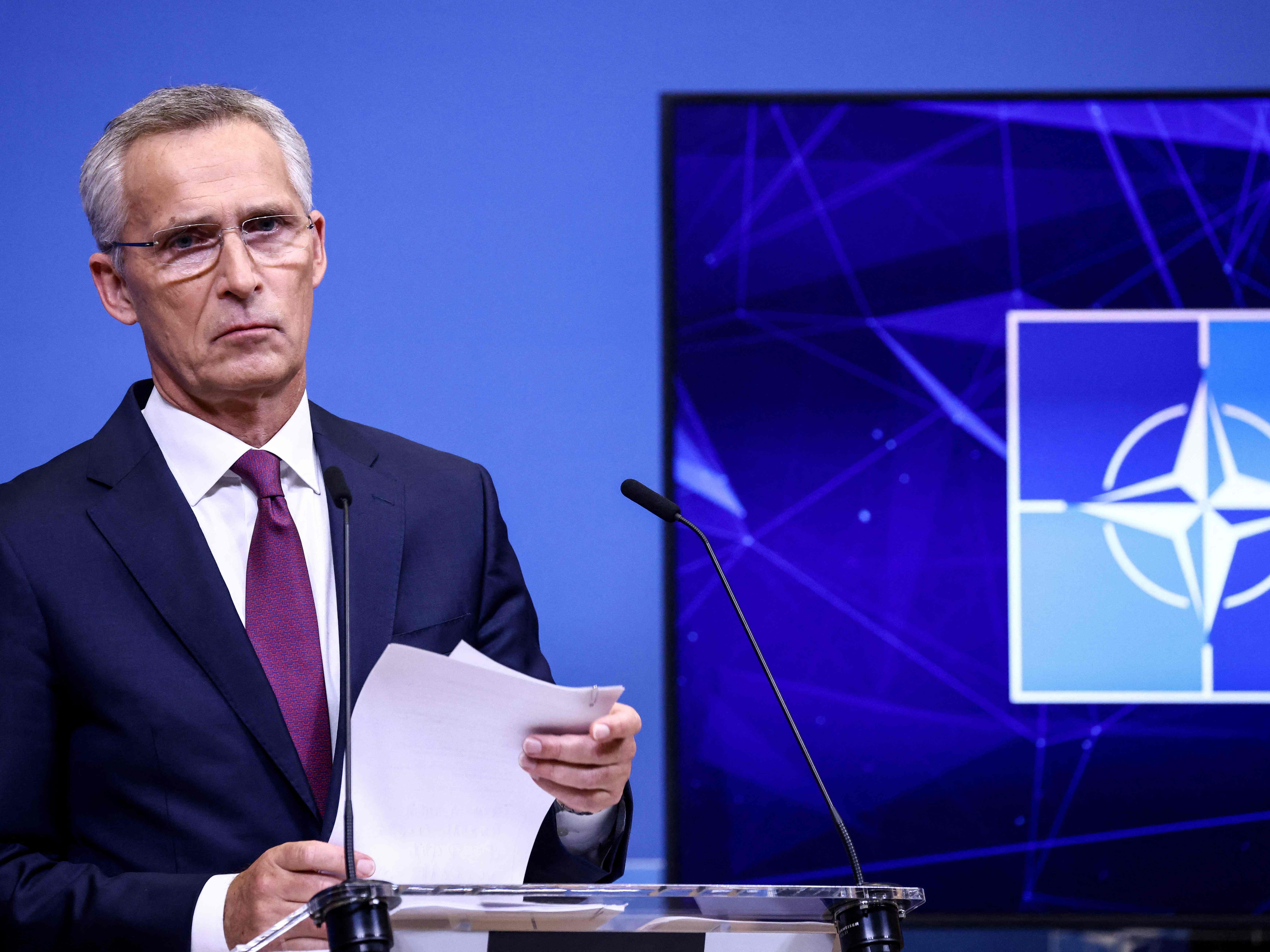 Die NATO führt am Montag eine Verteidigungsübung auf europäischen Gebiet durch.
