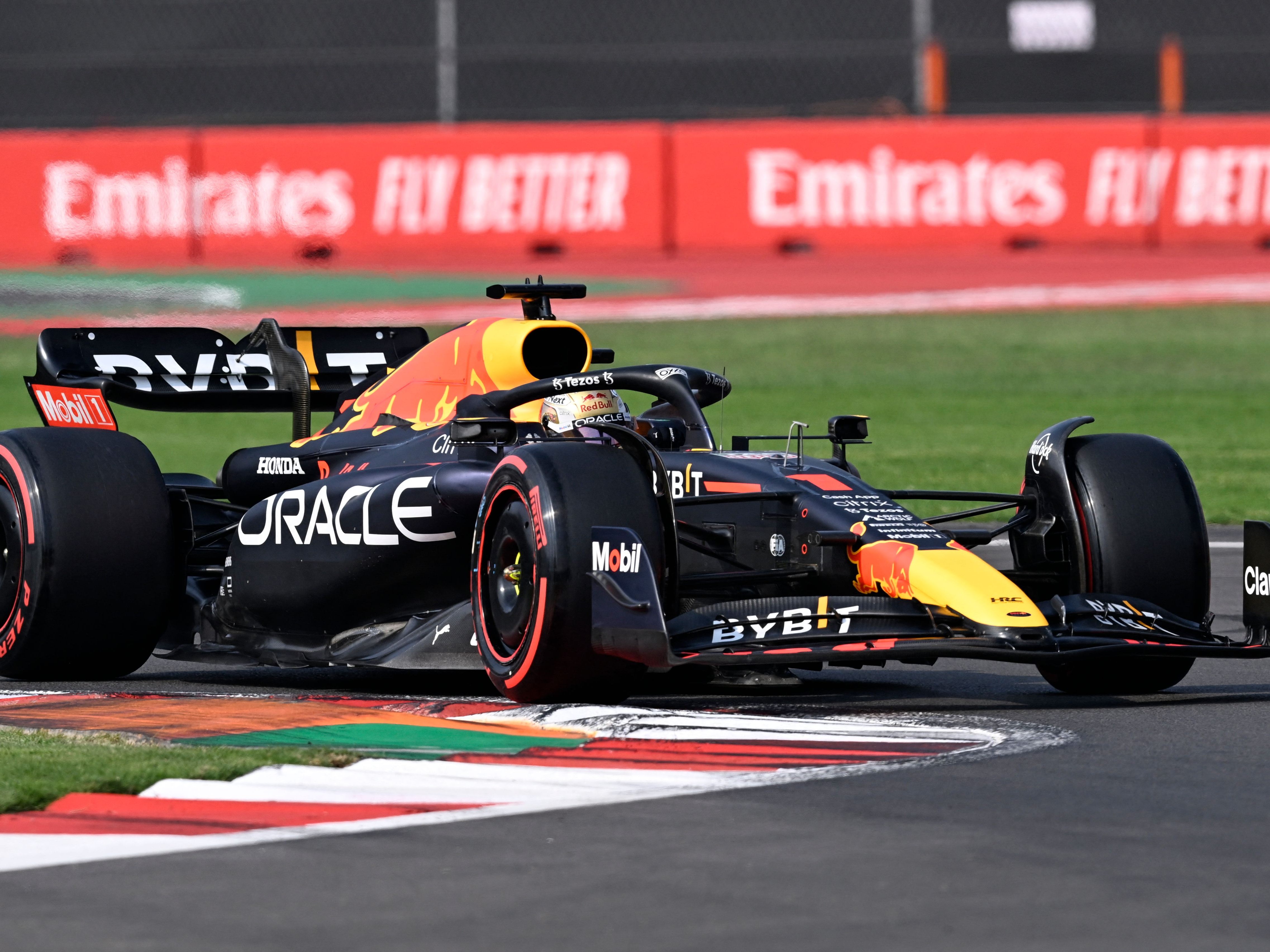 Max Verstappen war auch in der Qualifikation für den GP von Mexiko nicht zu schlagen. Max Verstappen war auch in der Qualifikation für den GP von Mexiko nicht zu schlagen.