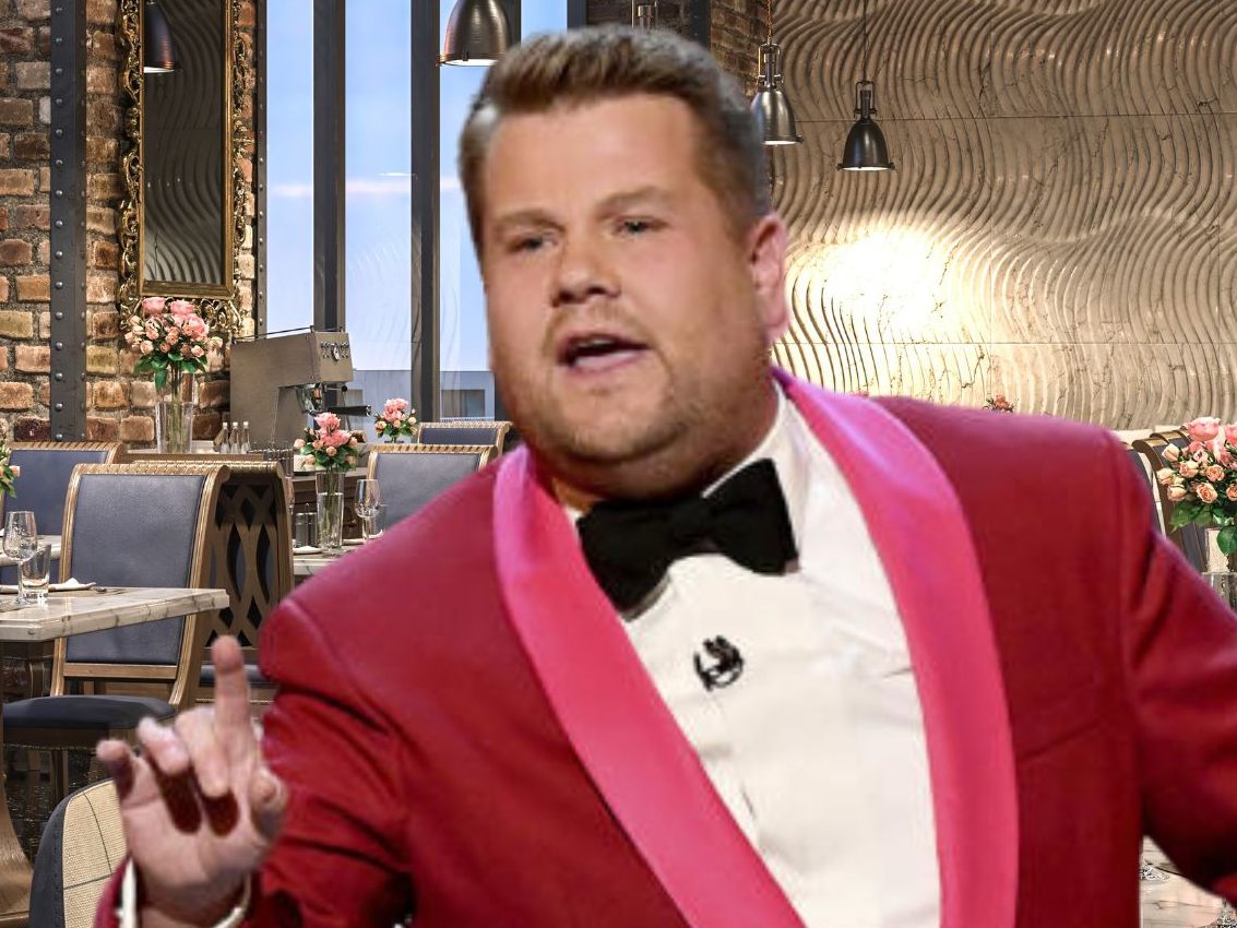 James Corden wurde scheinbar aus einem New Yorker Nobel-Restaurant geschmissen.