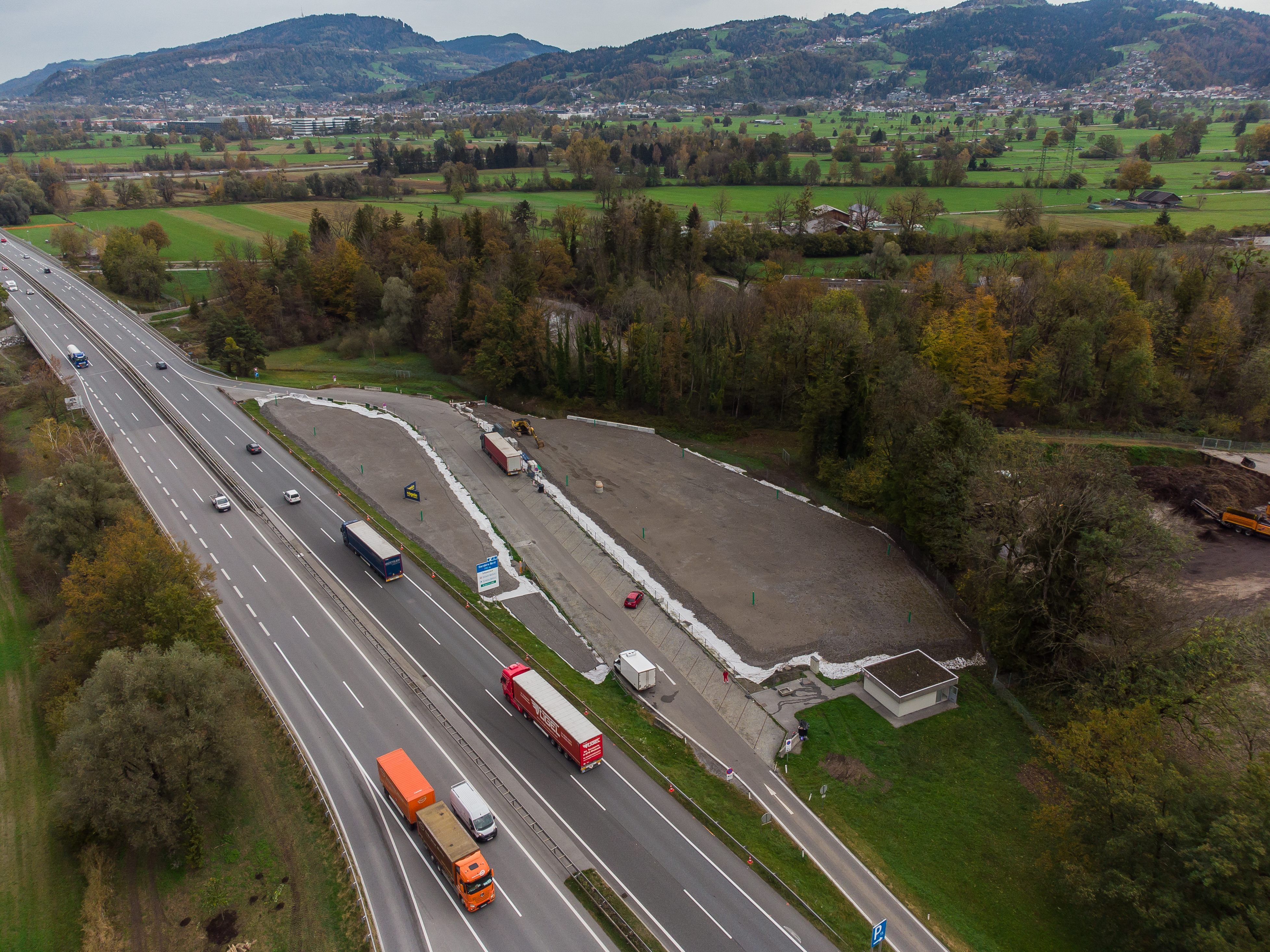 Sperre des Parkplatzes ab 2. November bis voraussichtlich Dezember 2023
