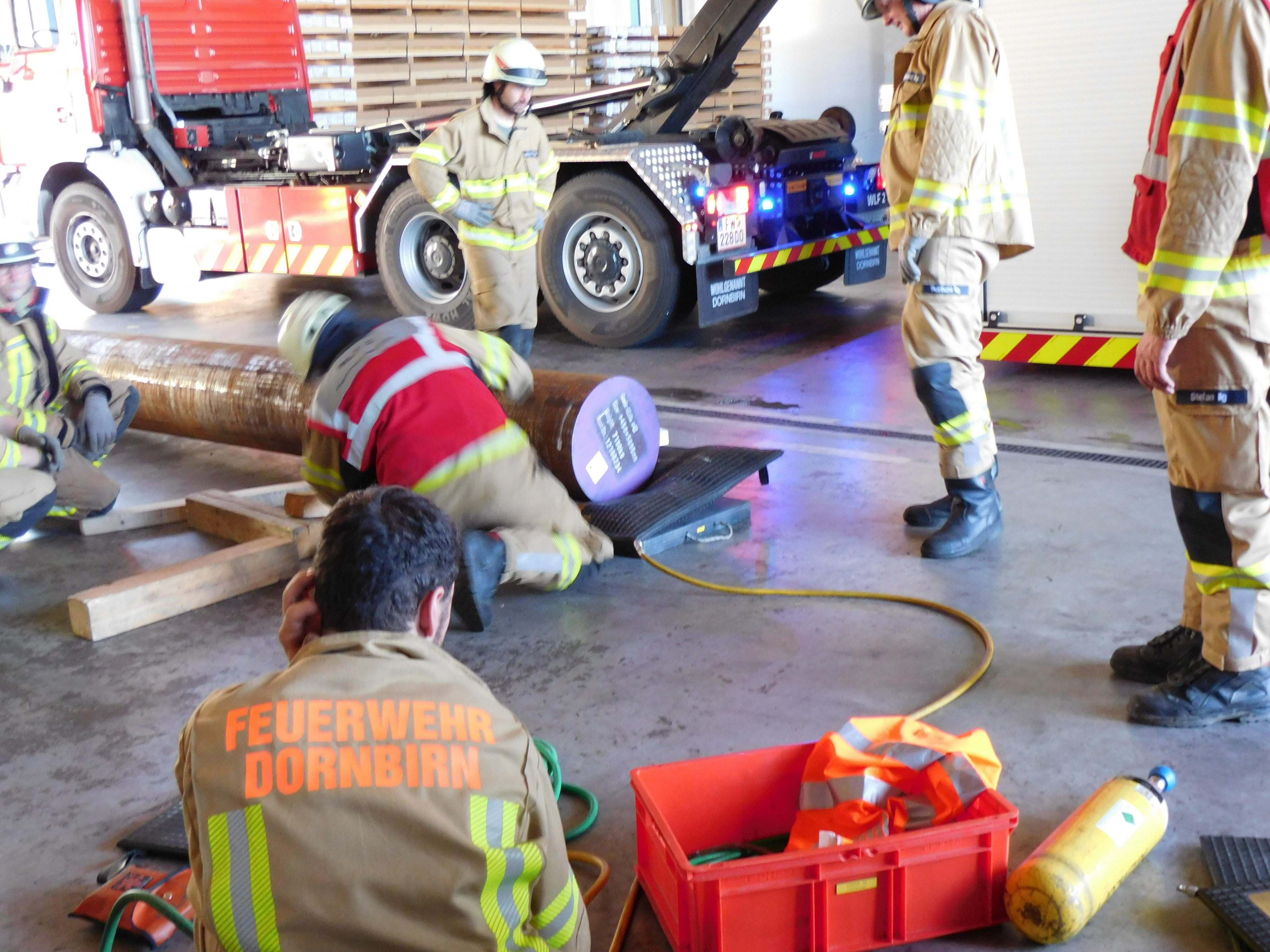 Mit der traditionellen Abschlussübung endete für die Dornbirner Feuerwehr das diesjährige Probenjahr