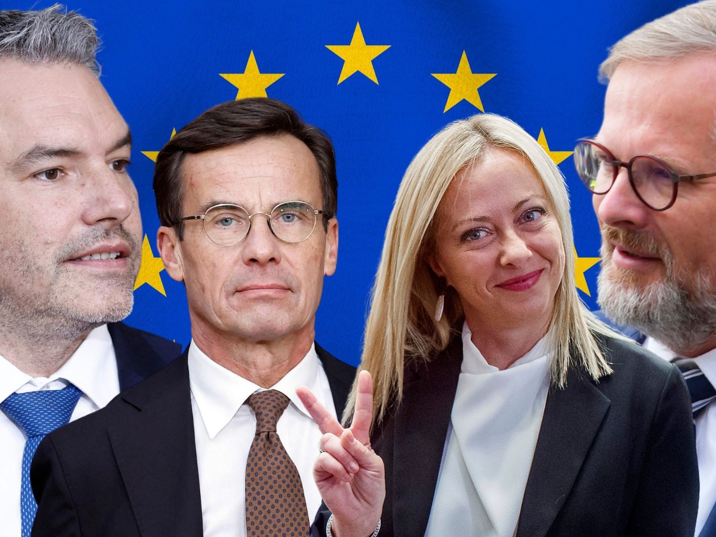 Rechte Parteien laufen der Volkspartei zunehmend den Rang ab. Rechte Parteien laufen der Volkspartei zunehmend den Rang ab.