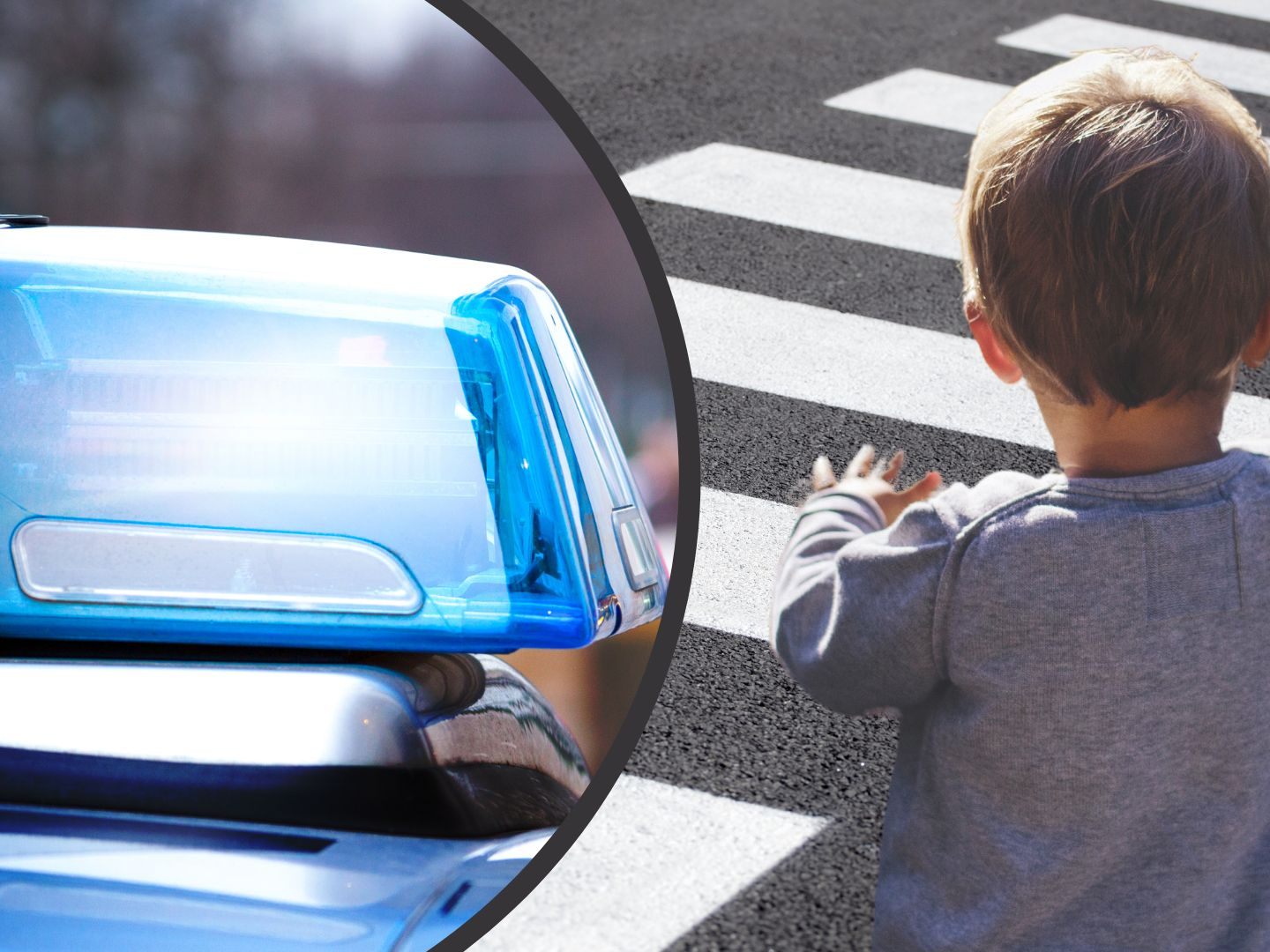 Der Pkw-Lenker beging Fahrerflucht, nachdem er den Jungen mit seinem Fahrzeug erwischt hatte.