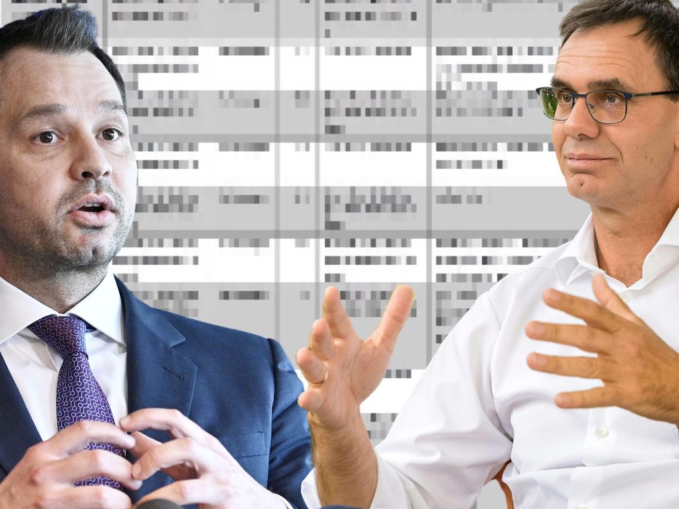 Wallner und Schmid pflegen in den VOL.AT vorliegenden Chats einen freundschaftlichen Umgangston.