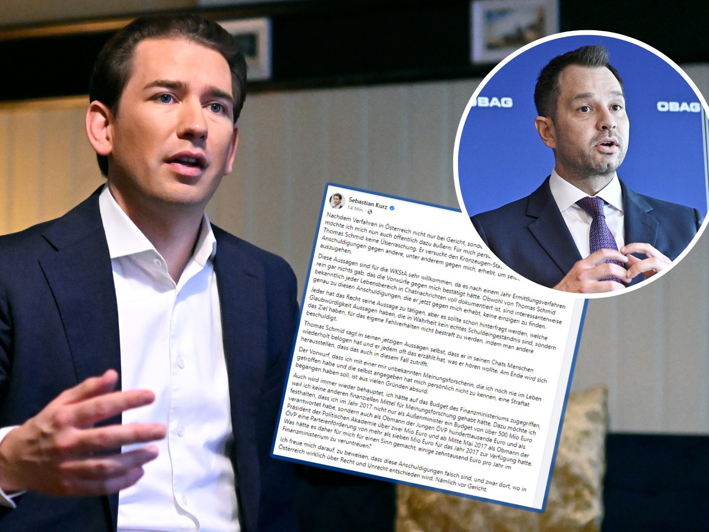 Ex-Kanzler Kurz geht in die Offensive Ex-Kanzler Kurz geht in die Offensive