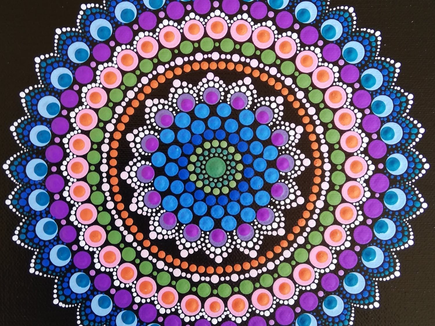 Dot Mandala in Frastanz