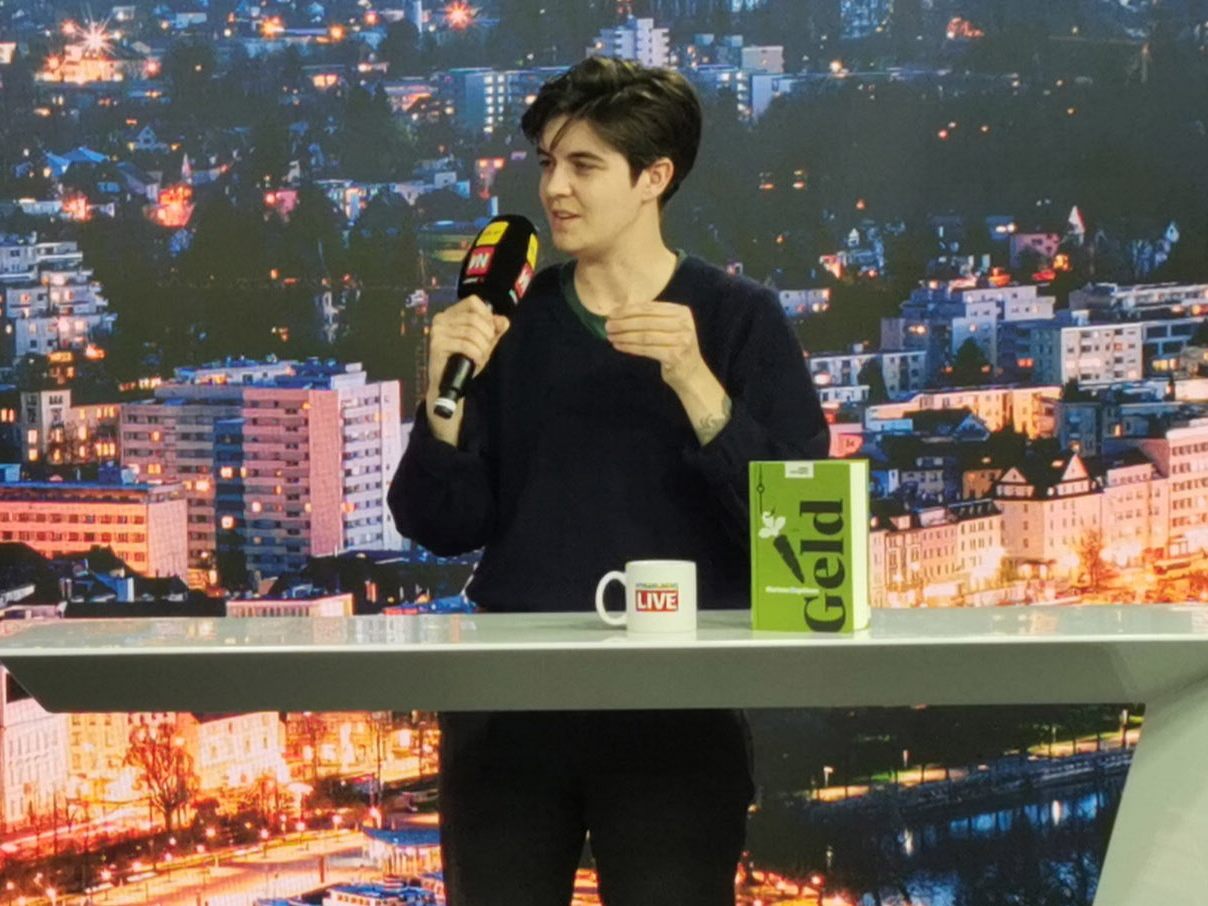 Marlene Engelhorn bei "Vorarlberg LIVE".