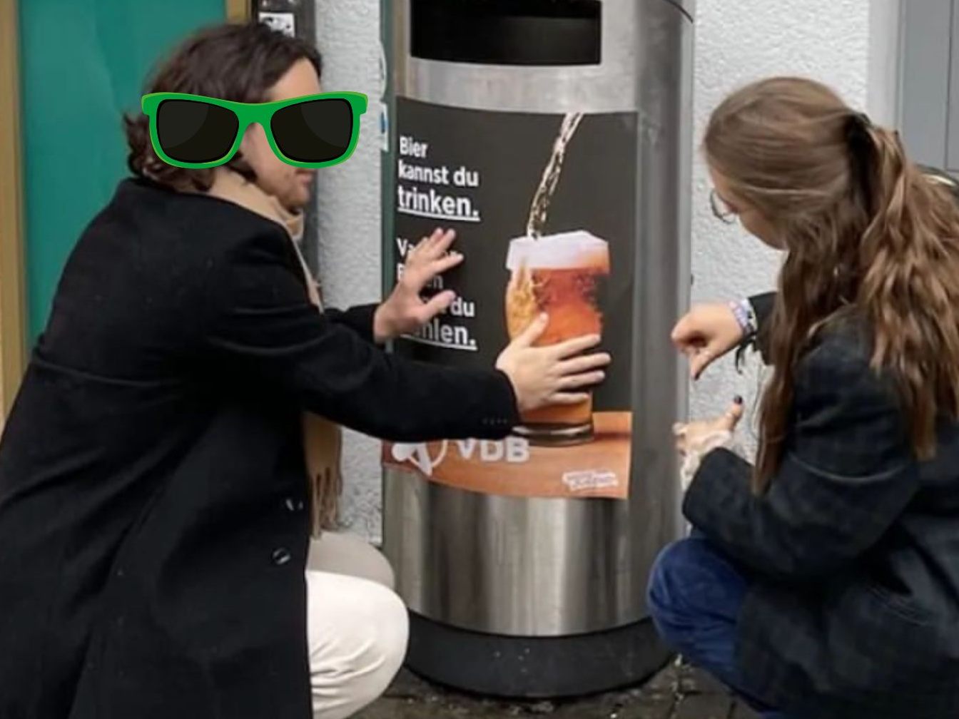 Unterwegs für Van der Bellen in Bregenz.